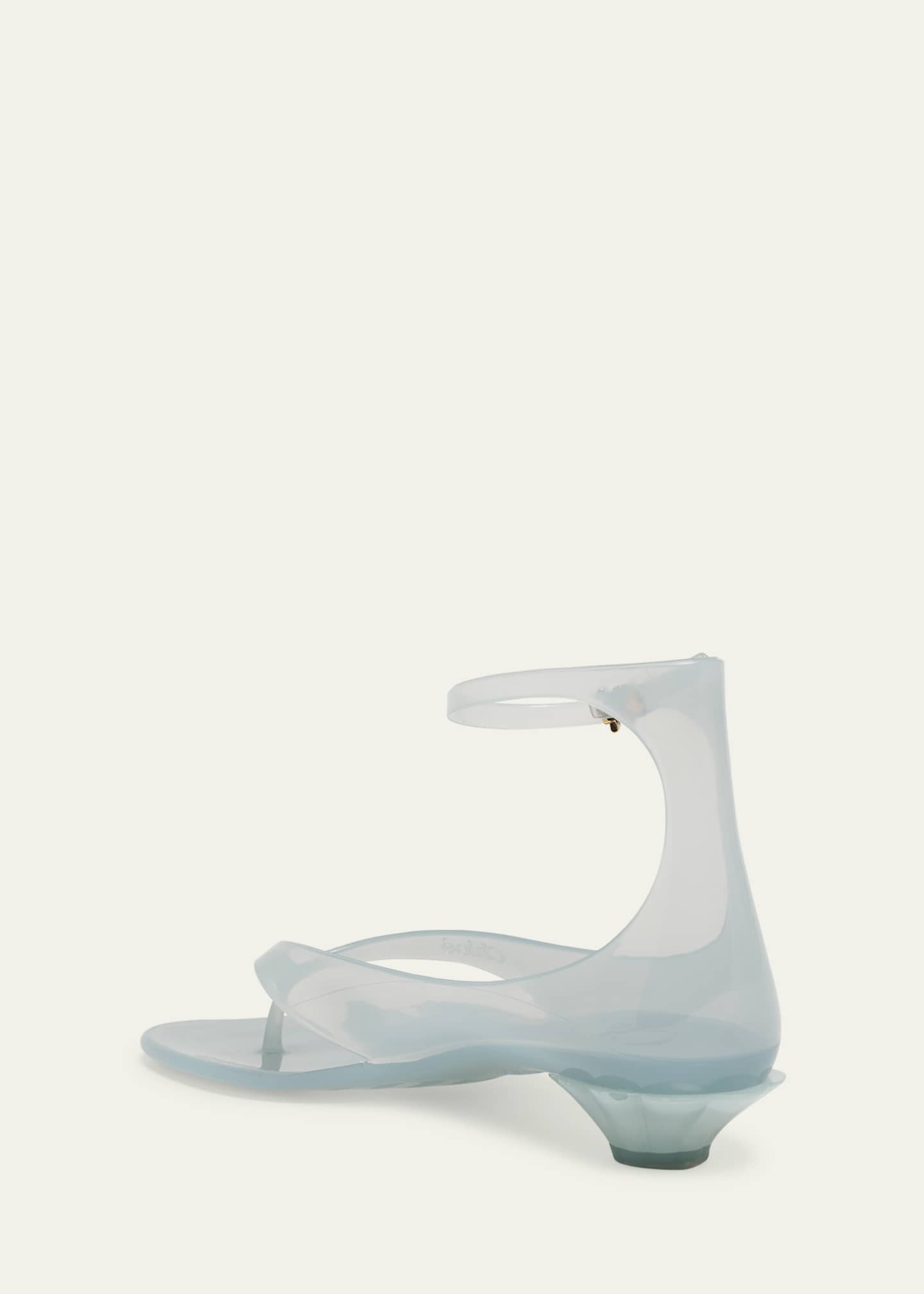 Chloe Jelly Thong Ankle-Strap Sandals Image 4 of 6
