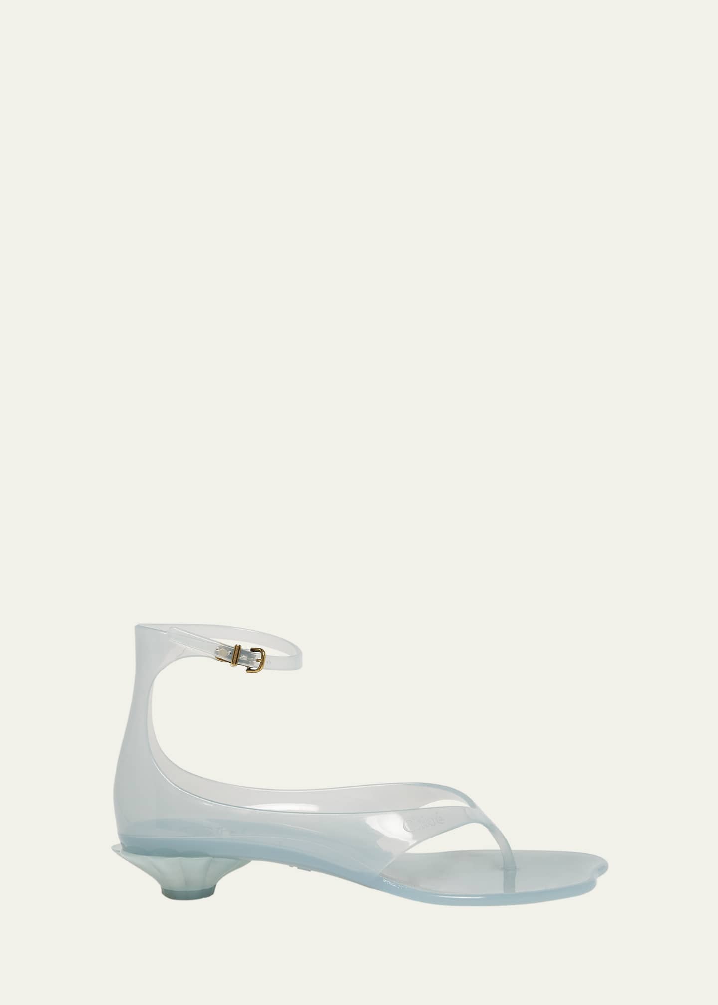 Chloe Jelly Thong Ankle-Strap Sandals Image 1 of 6