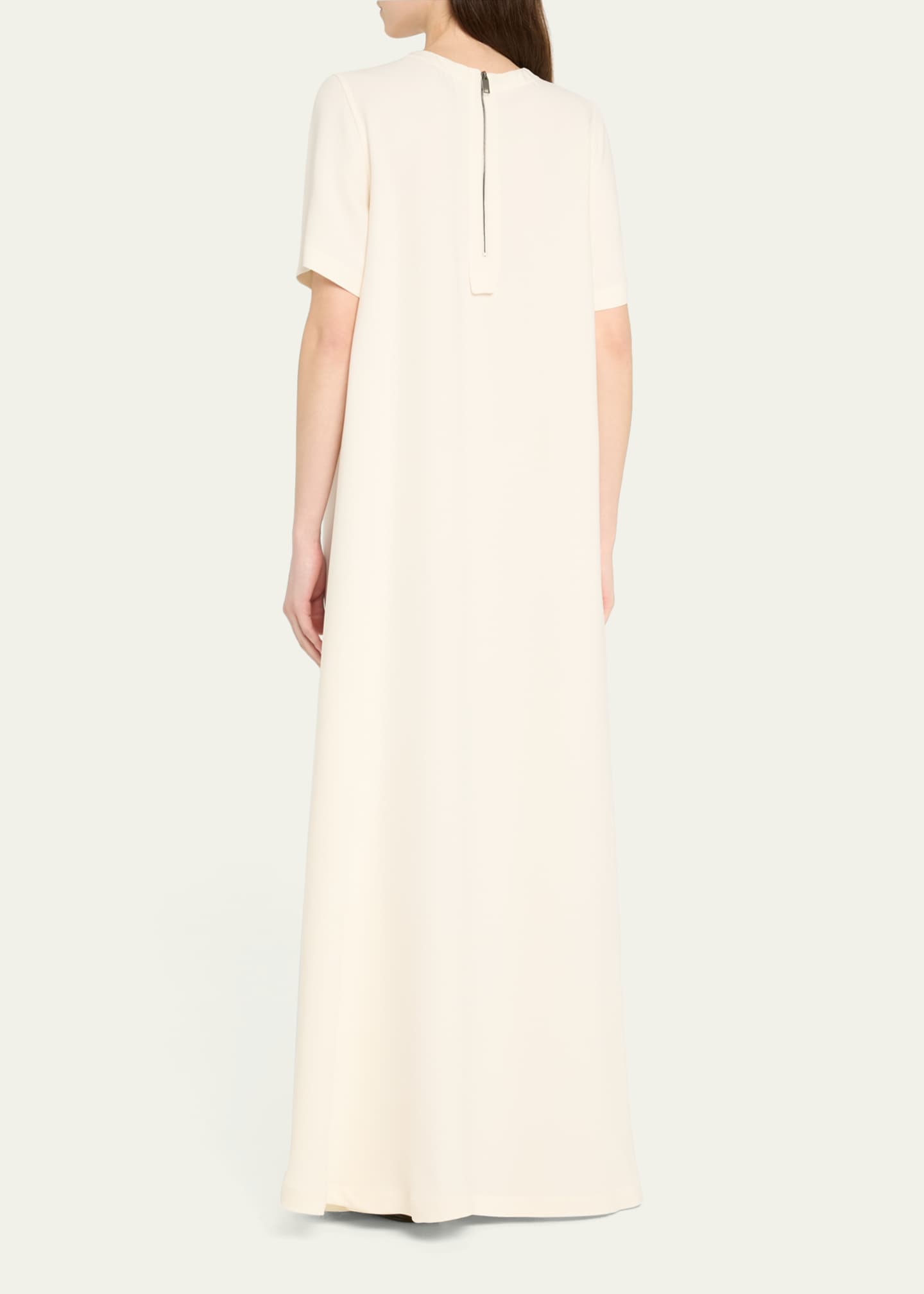 Brioni Long Silk T-Shirt Dress Image 3 of 5
