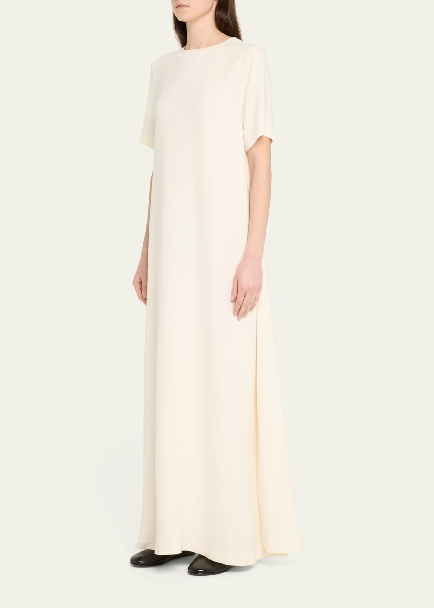 Brioni Long Silk T-Shirt Dress Image 4 of 5