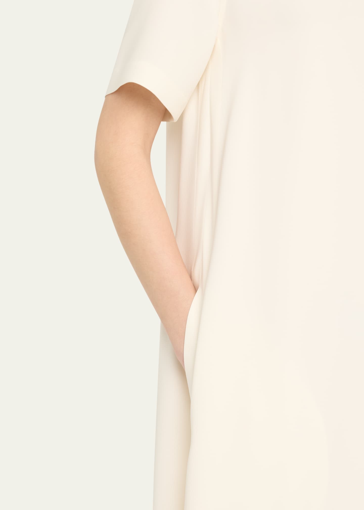 Brioni Long Silk T-Shirt Dress Image 5 of 5