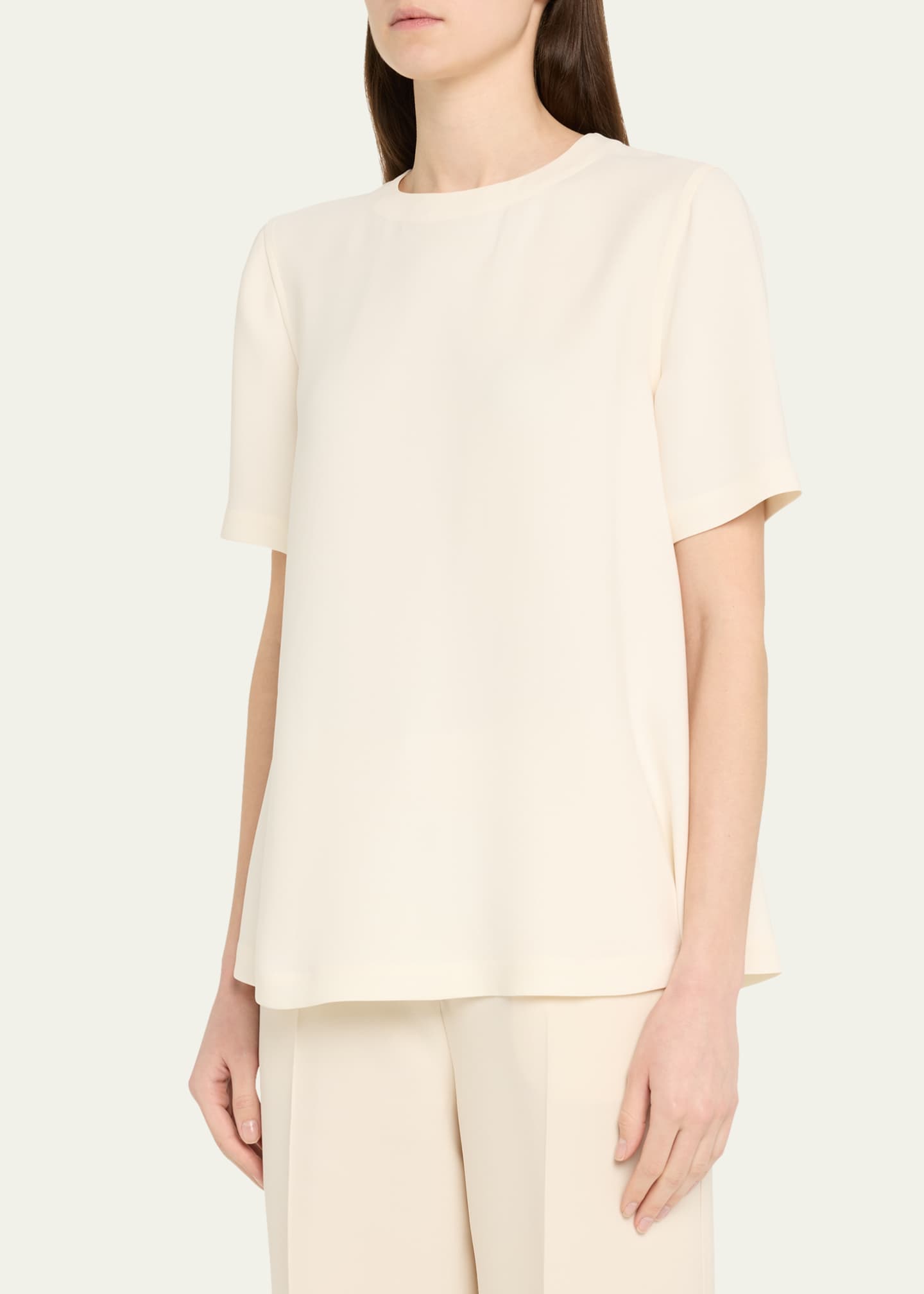 Brioni Cady Silk T-Shirt Image 3 of 4