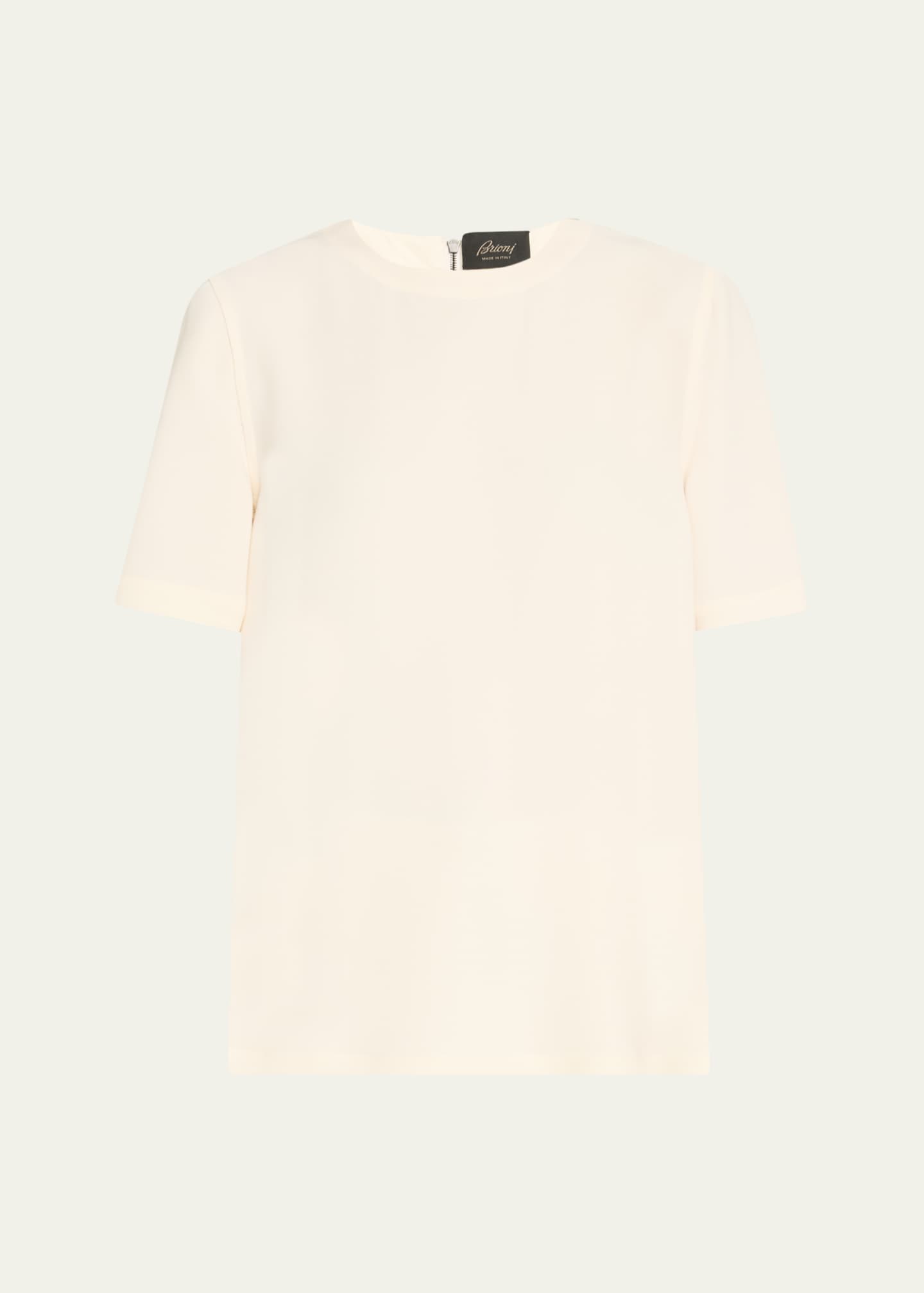 Brioni Cady Silk T-Shirt Image 1 of 4