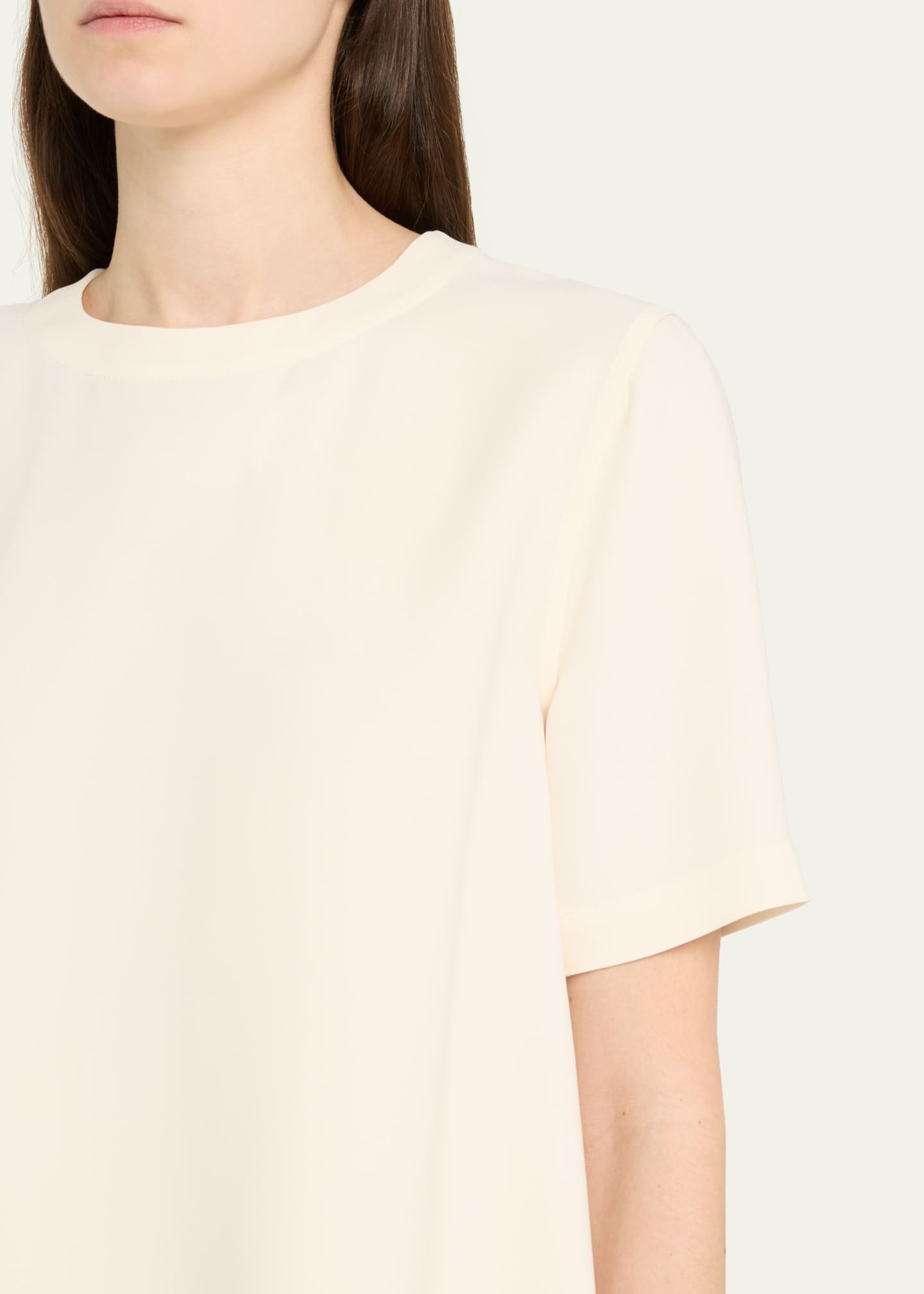 Brioni Cady Silk T-Shirt Image 4 of 4
