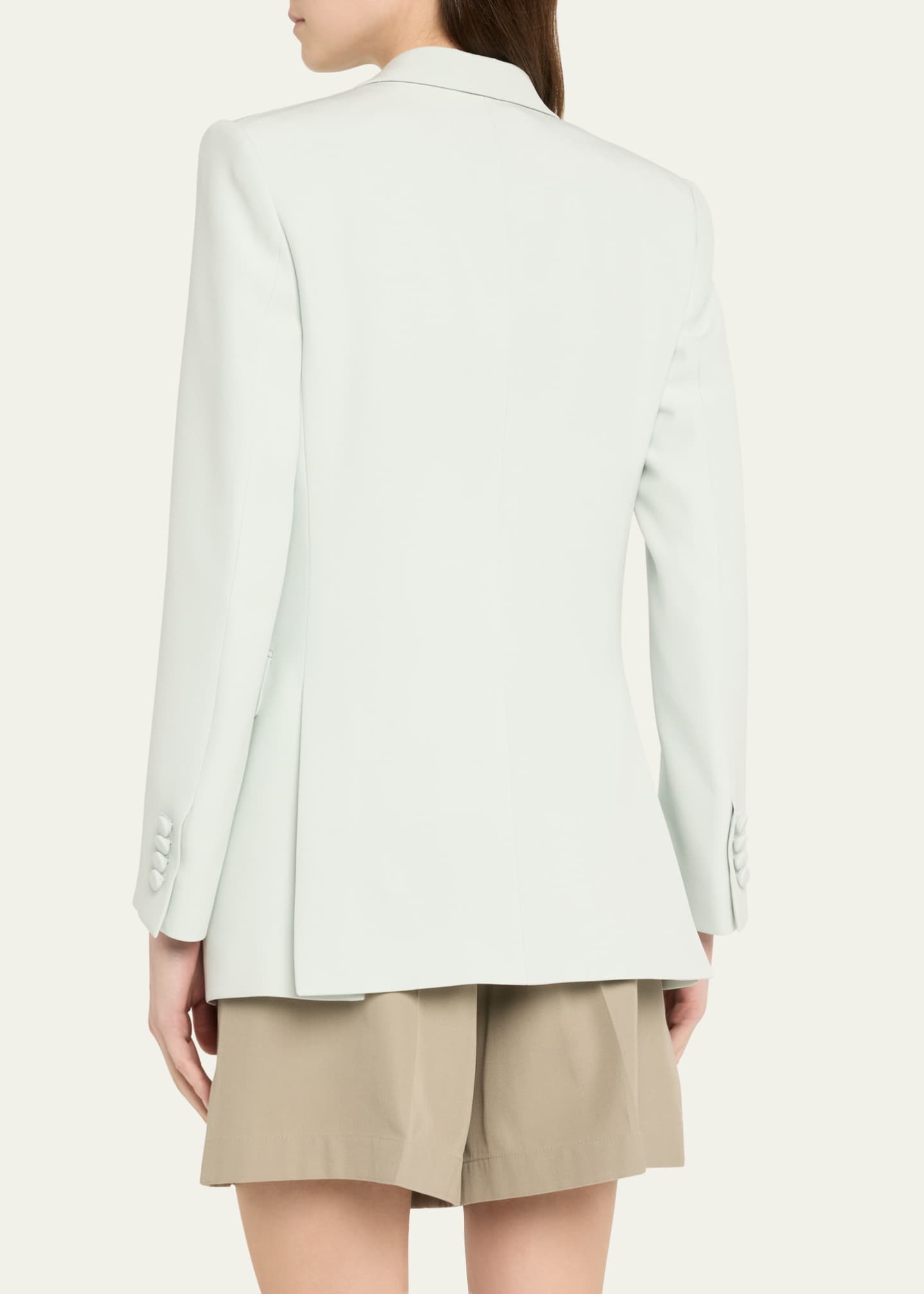 Brioni Double-Breasted Cady Silk Jacket Image 3 of 5