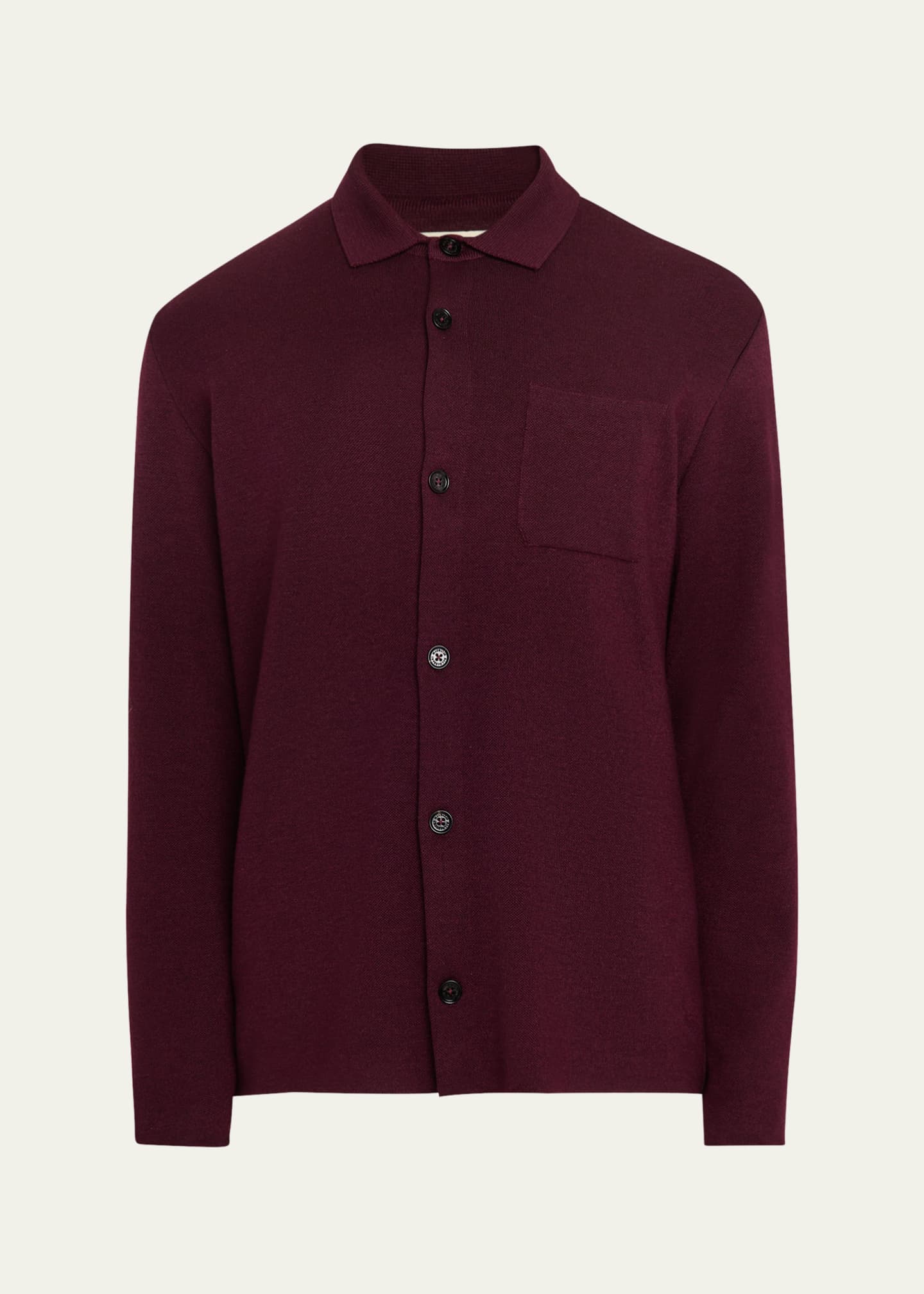 Baldassari Men's Wool Overshirt Image 1 of 5