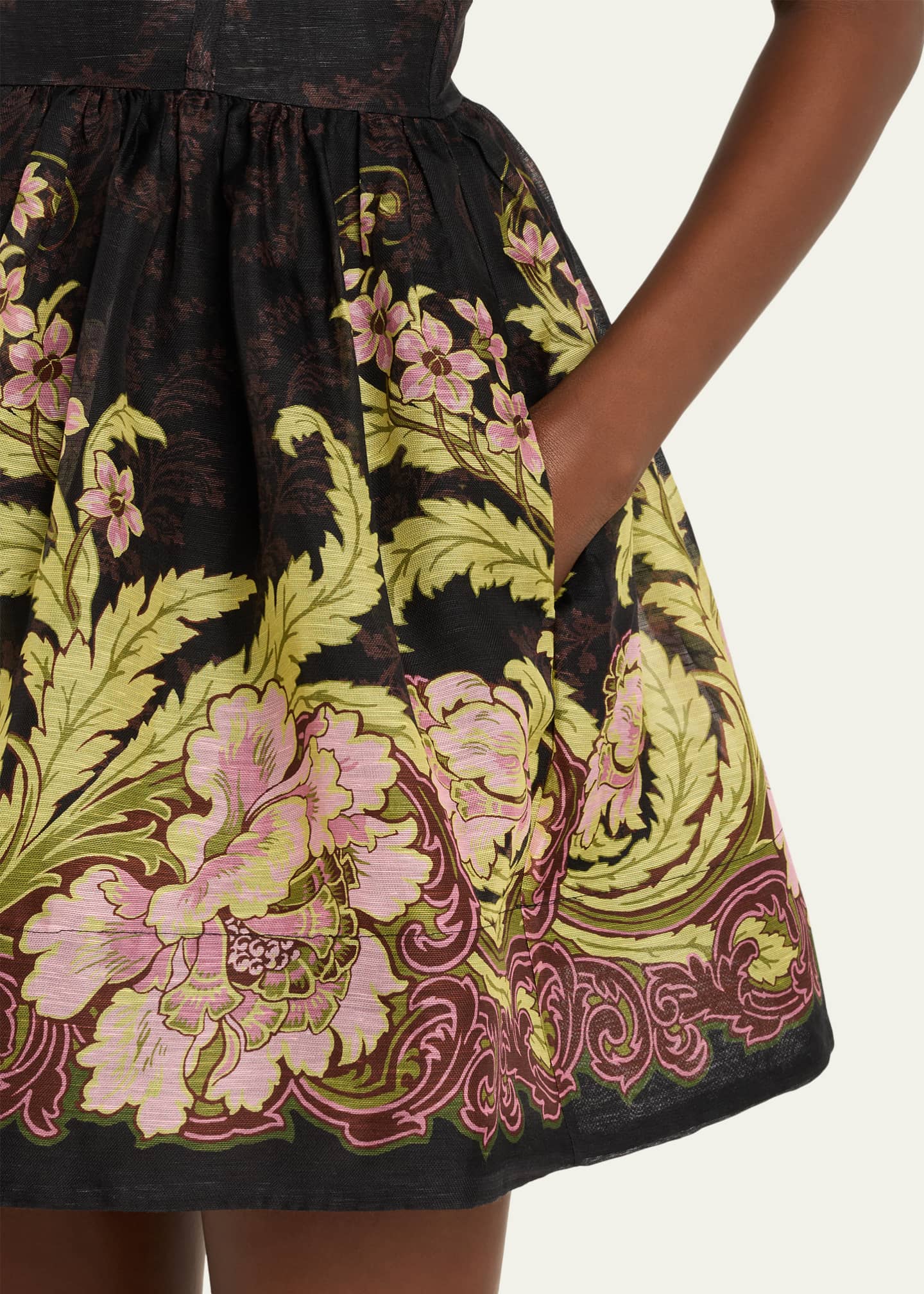 brown mini dresses Nolan Mini Dress Brown