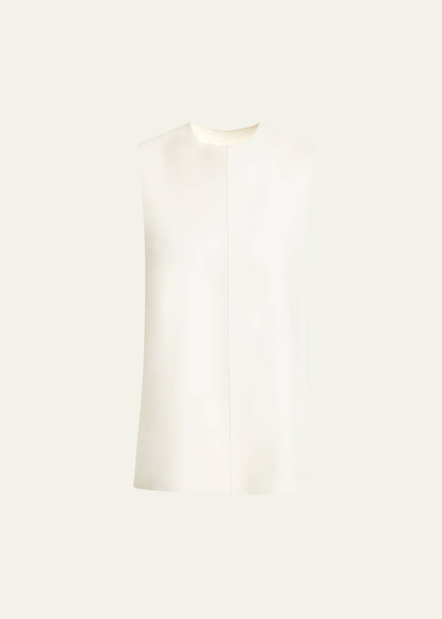 Proenza Schouler Noa Backless Buckled Textured Leather Top Image 1 of 5