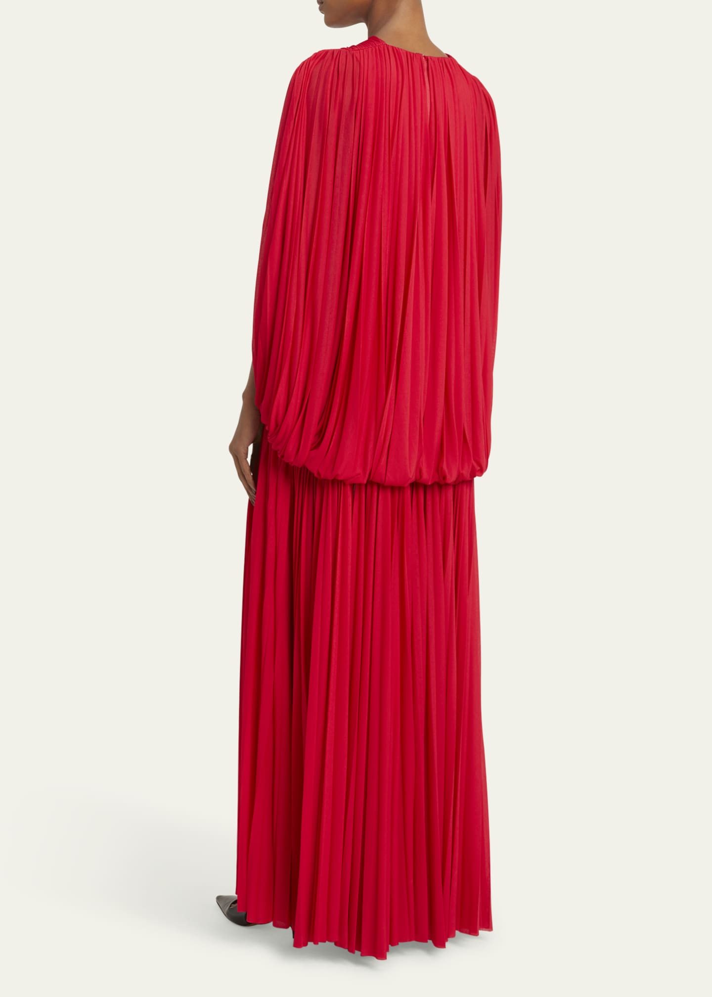 Proenza Schouler Rumi Dress in Pleated Jersey Image 3 of 5