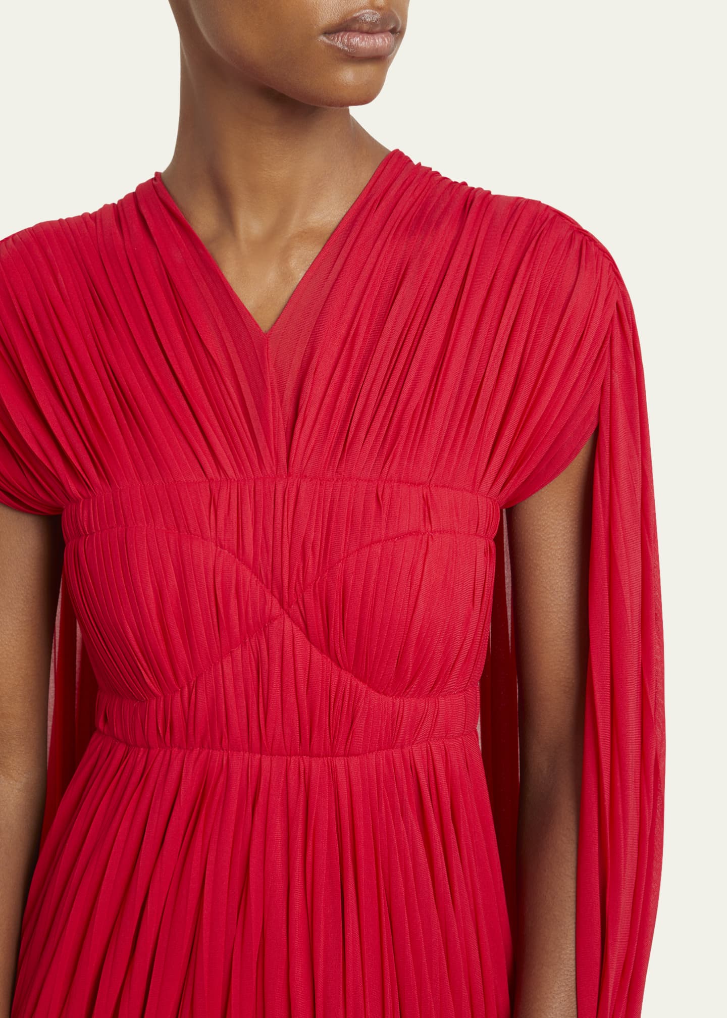Proenza Schouler Rumi Dress in Pleated Jersey Image 5 of 5