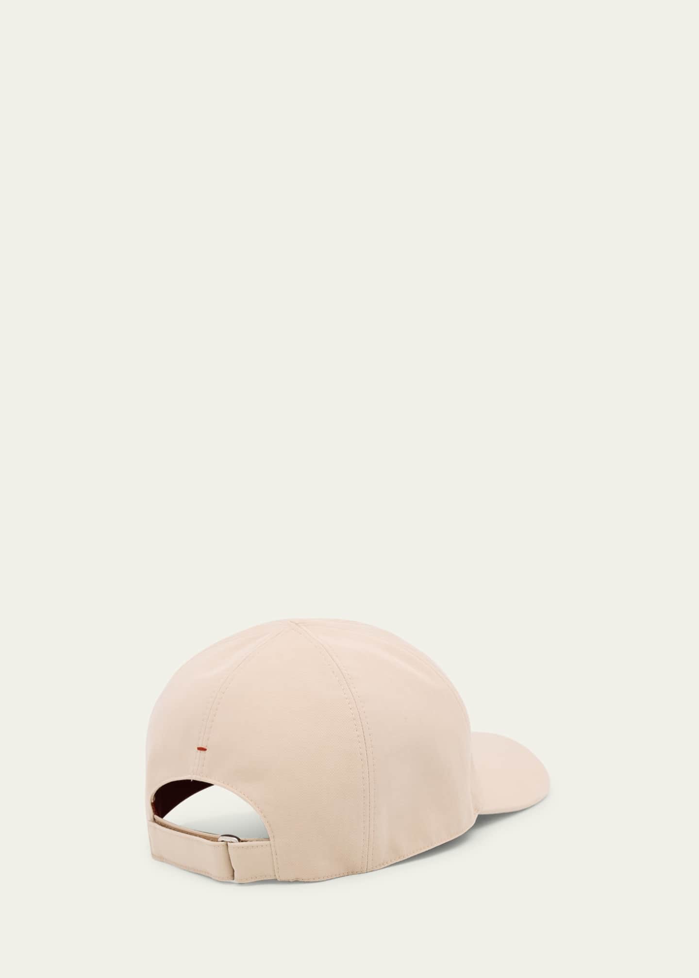 Loro Piana Men's Six-Panel Tonal Logo Baseball Cap Image 2 of 2