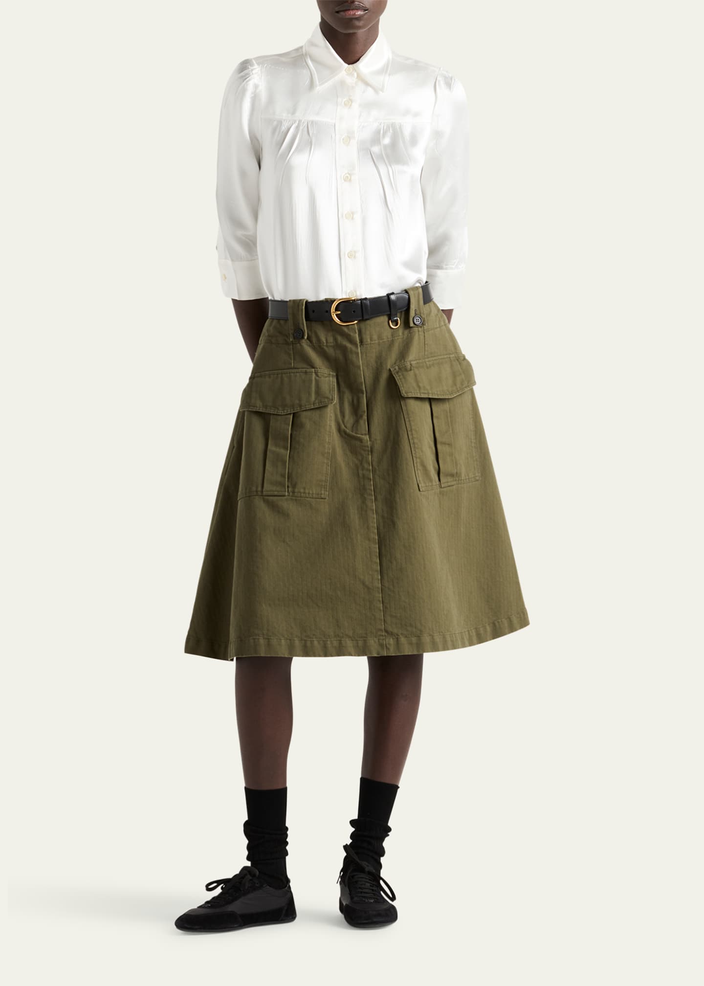 Prada Full Cargo Skirt Image 2 of 4