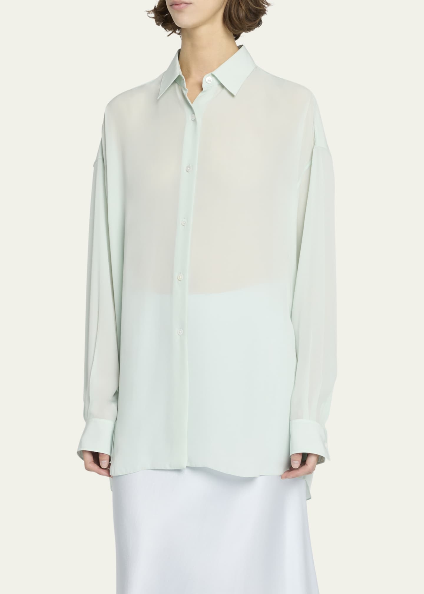THE ROW Caster Button Down Shirt Image 4 of 5
