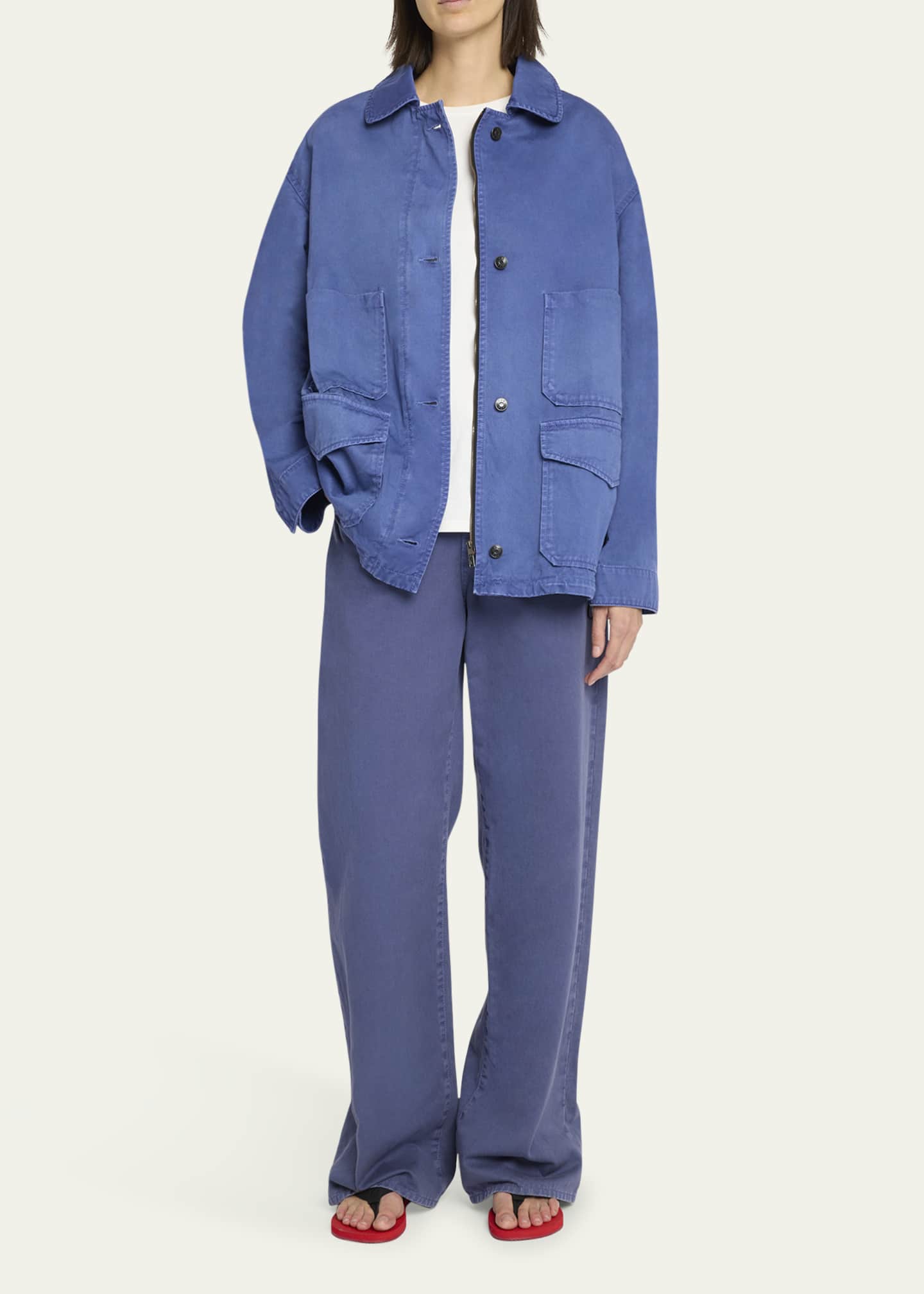 THE ROW Eglitta Wide-Leg Jeans - Bergdorf Goodman