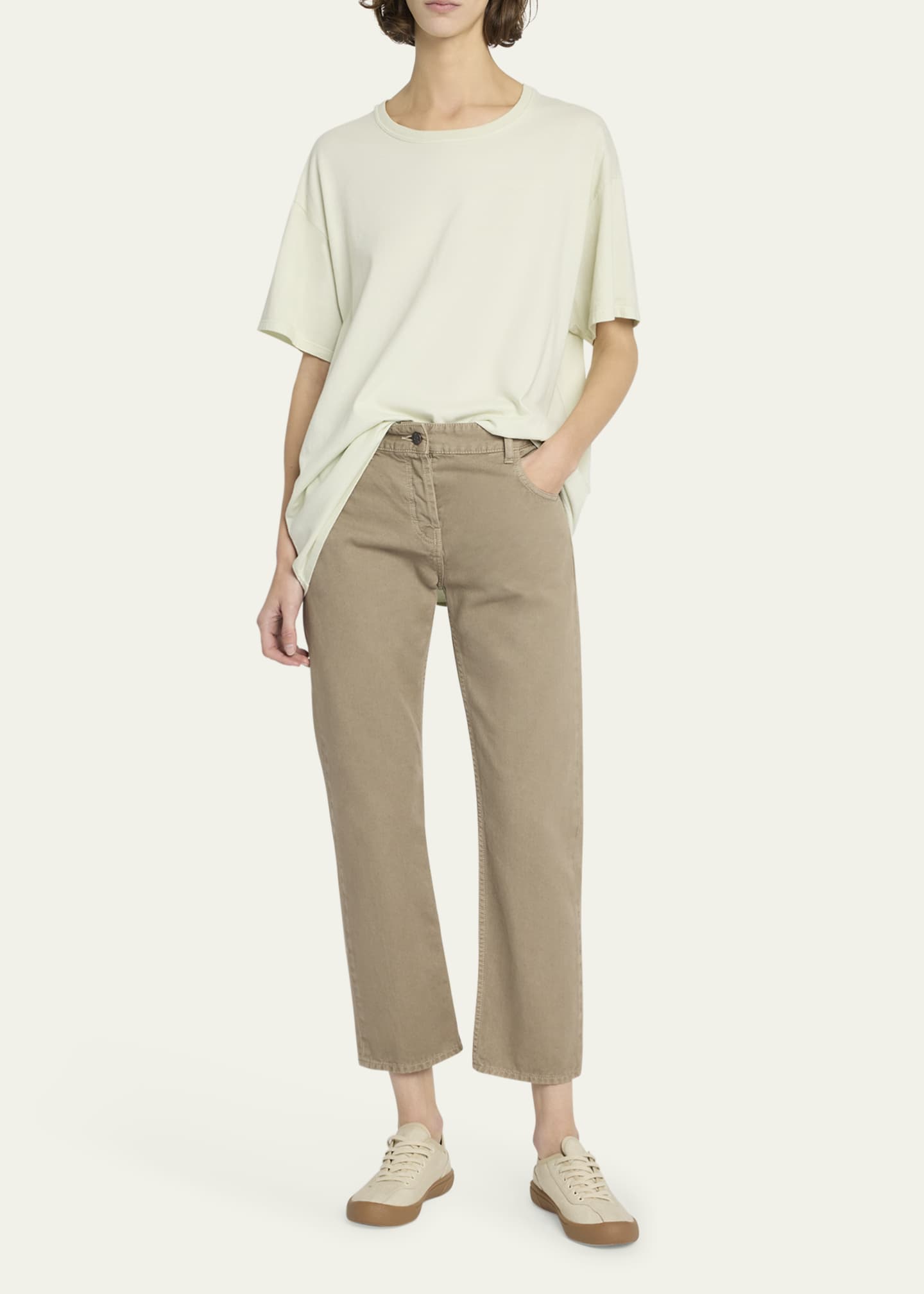 THE ROW Riaco Cropped Jeans Image 2 of 5