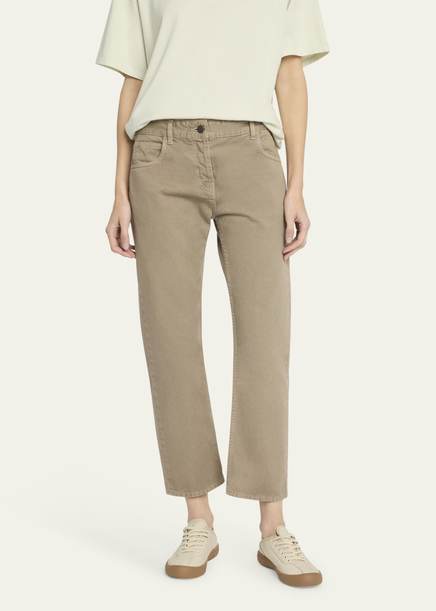 THE ROW Riaco Cropped Jeans Image 4 of 5