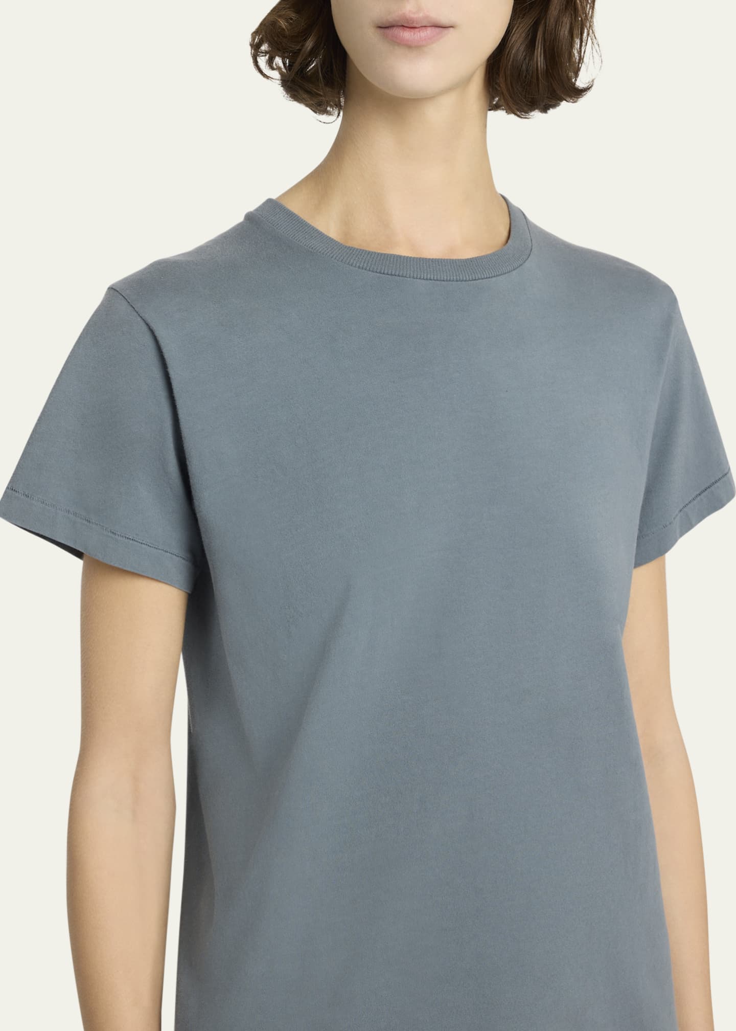 THE ROW Florieコットントップス 8652K643WHT Florie T-Shirt Red in Cotton – The Row