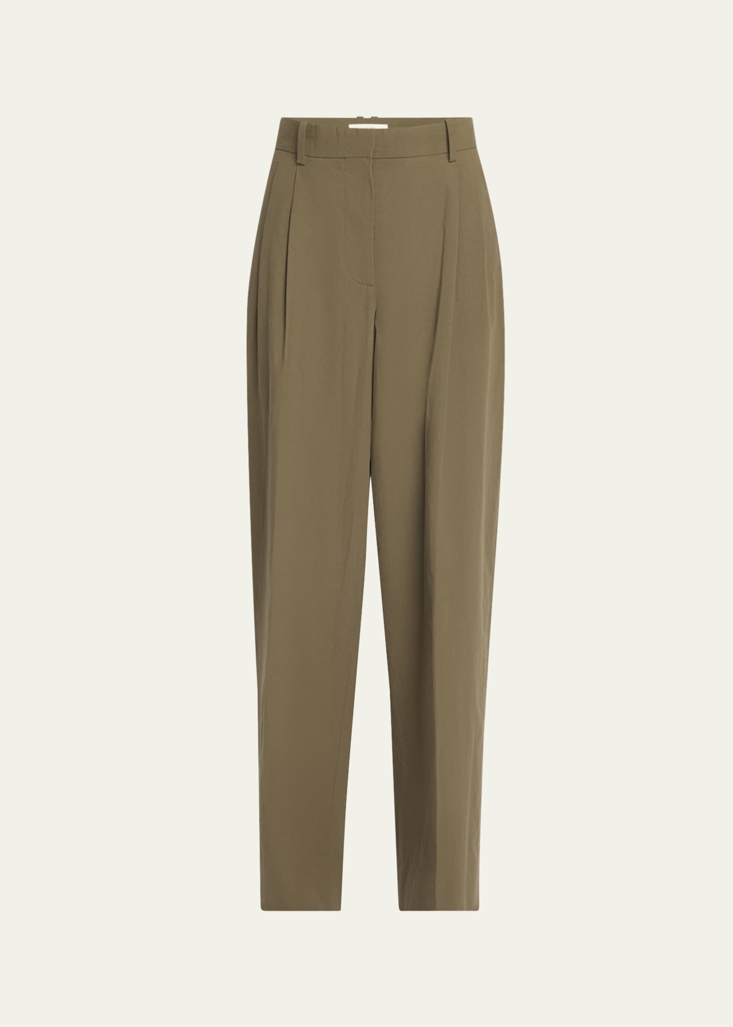 THE ROW Lilas Pleated Tapered Pants Image 1 of 5