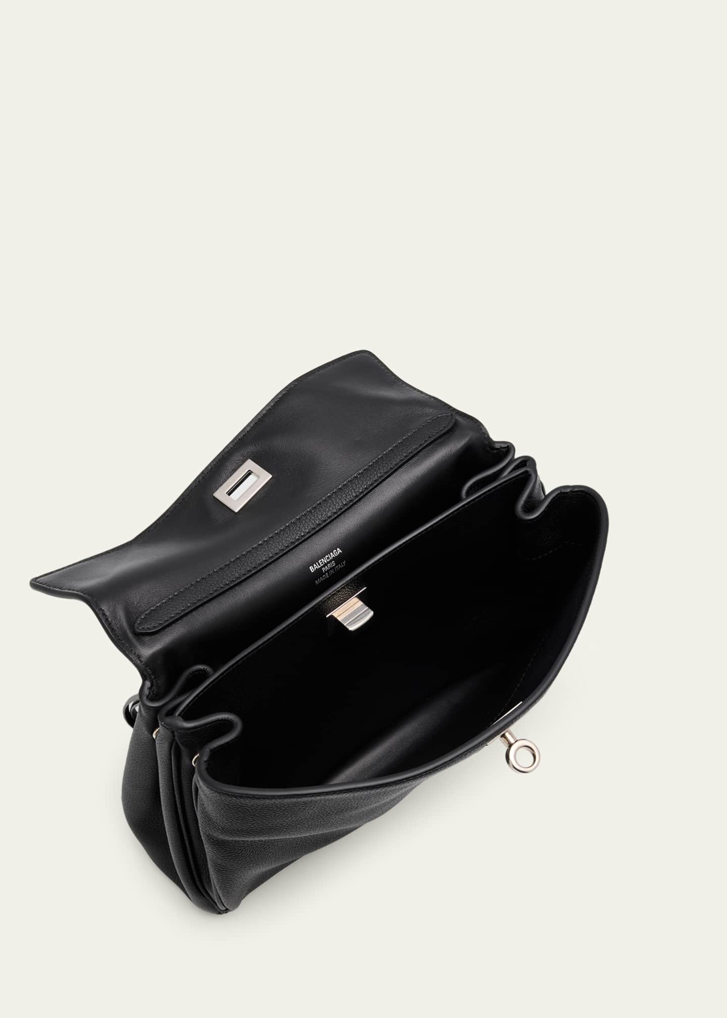 Balenciaga Rodeo Small Grained Leather Top-Handle Bag Image 4 of 6