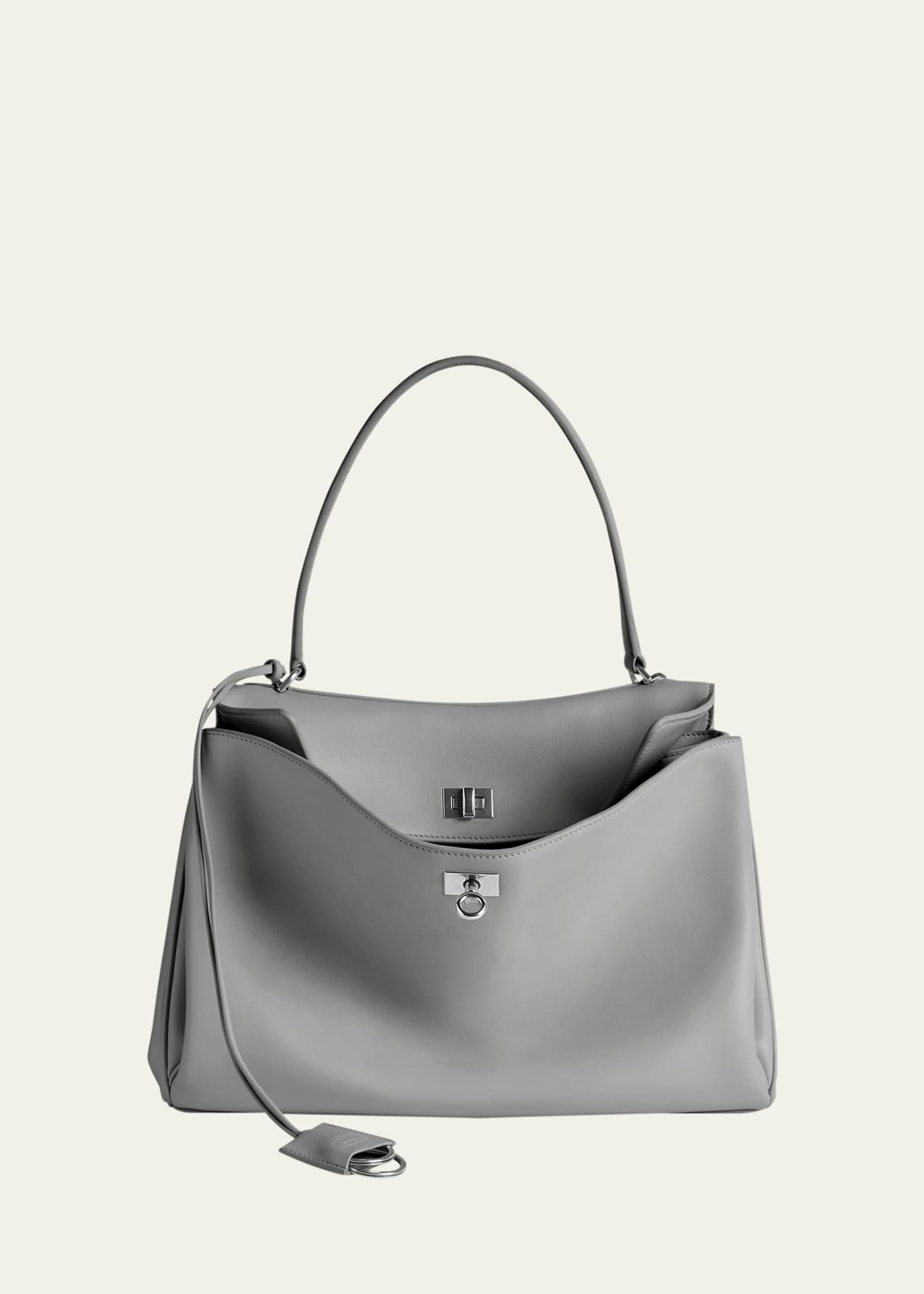 Balenciaga Rodeo Small Grained Leather Top-Handle Bag Image 1 of 5