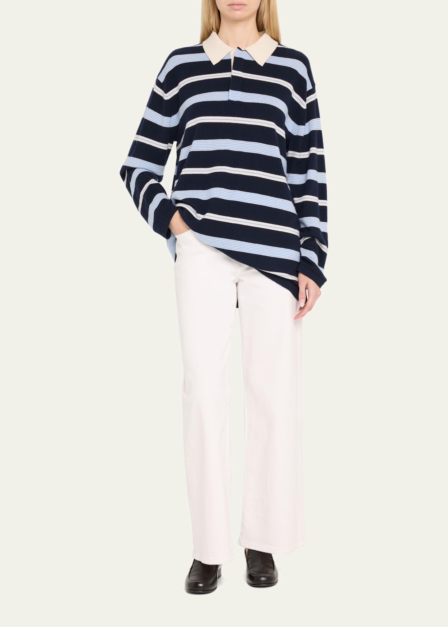 Guest in Residence Striped Rugby Shirt Image 2 of 5