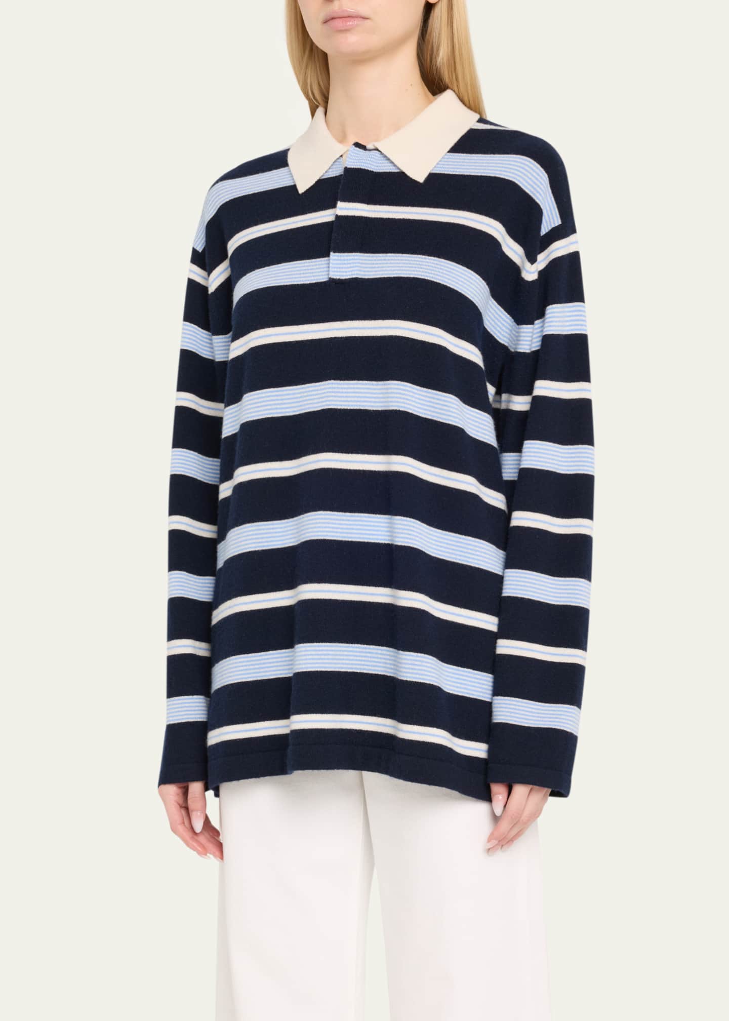 Guest in Residence Striped Rugby Shirt Image 4 of 5