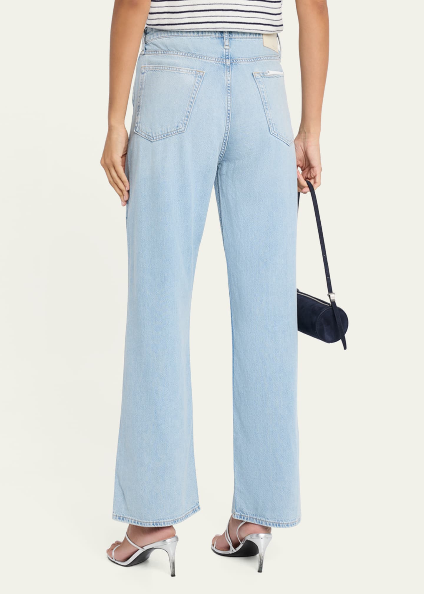 Rag & Bone Featherweight Logan Mid-Rise Wide Relaxed Jeans Image 3 of 5