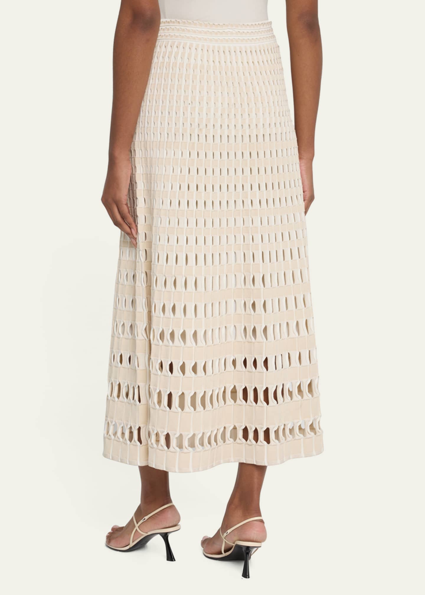 SIMKHAI Larken Midi Skirt Image 3 of 5