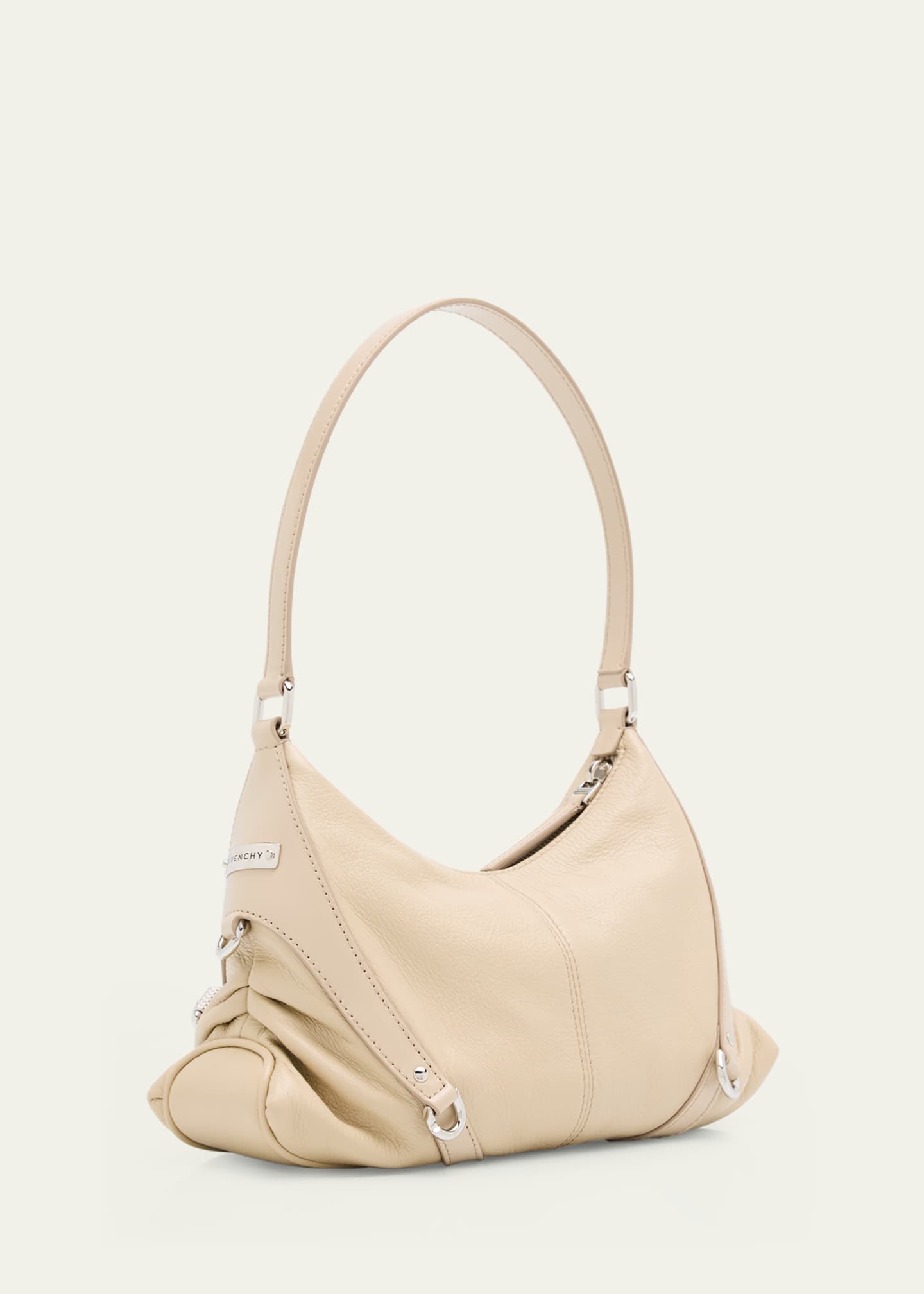 Givenchy Voyou Harness Shoulder Bag in Smooth Leather Image 3 of 6
