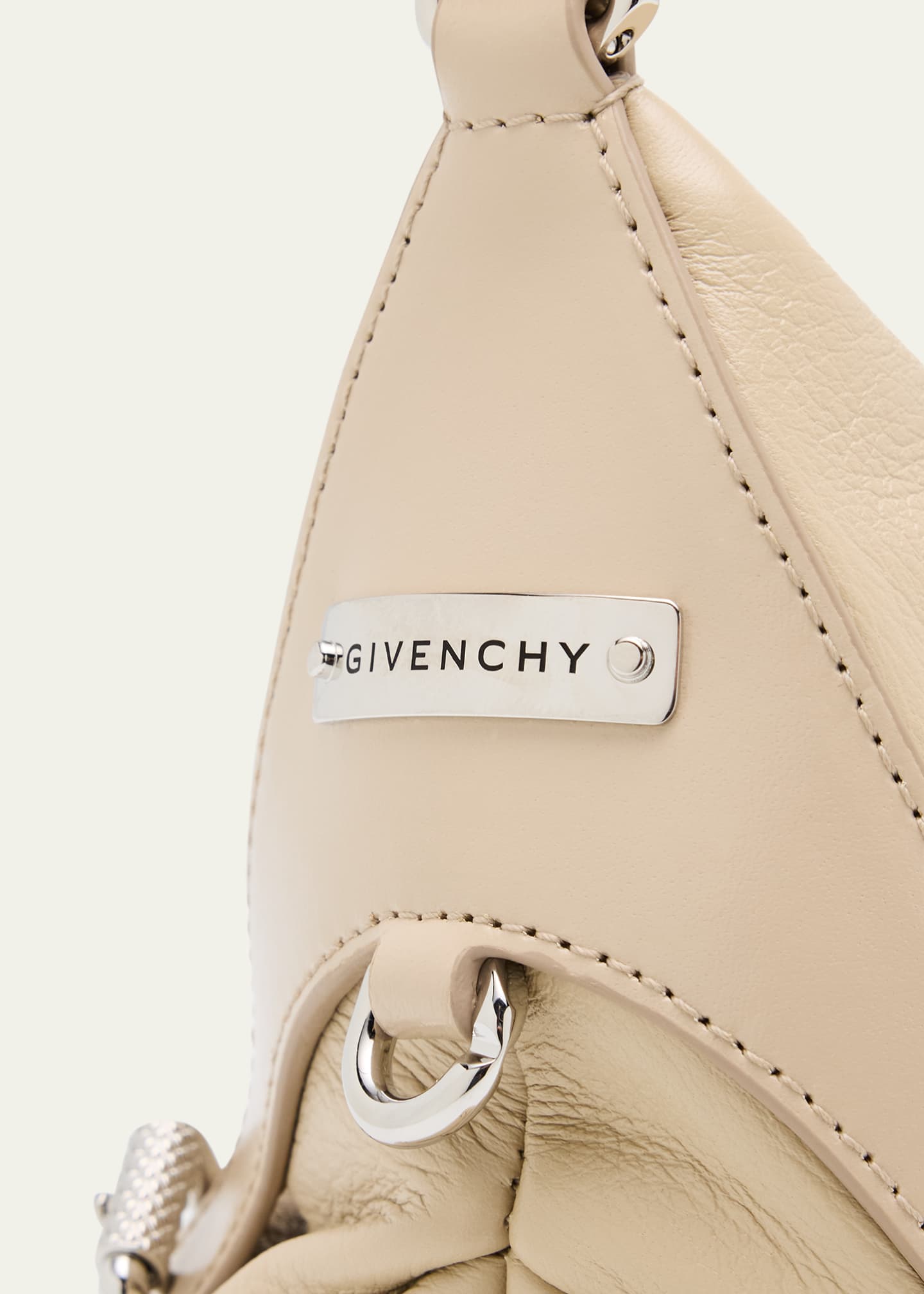 Givenchy Voyou Harness Shoulder Bag in Smooth Leather Image 6 of 6