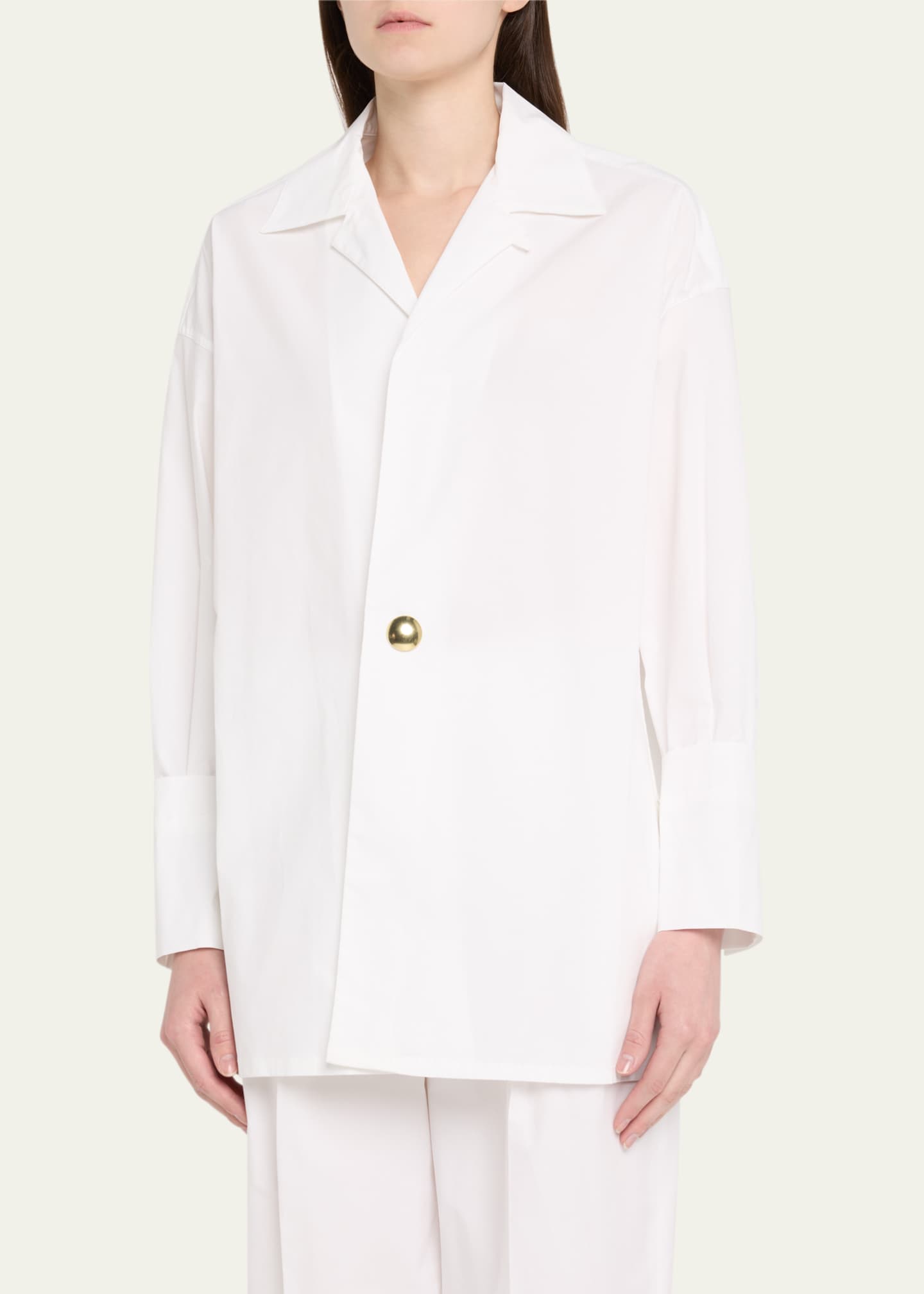 DARKPARK Jodie Poplin Tunic Shirt Image 4 of 5