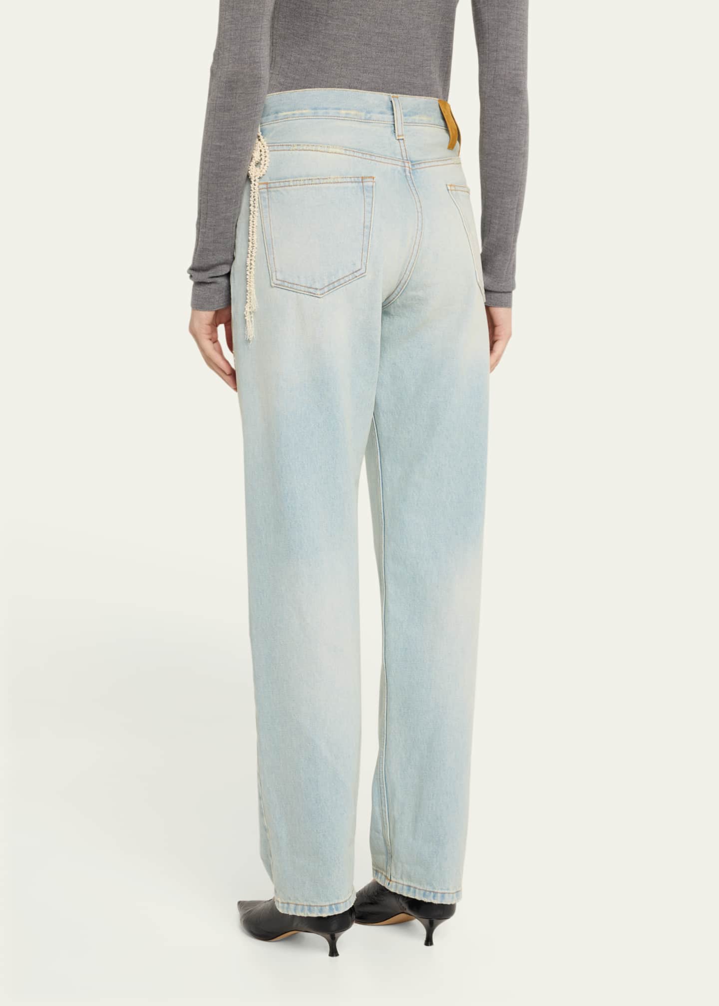 DARKPARK Naomi Boyfriend Jeans with Chain Image 3 of 5
