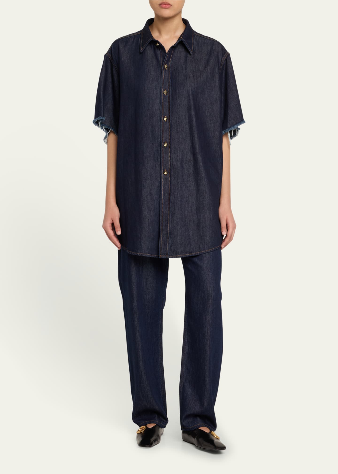 DARKPARK Tina Short-Sleeve Shirt Image 2 of 5
