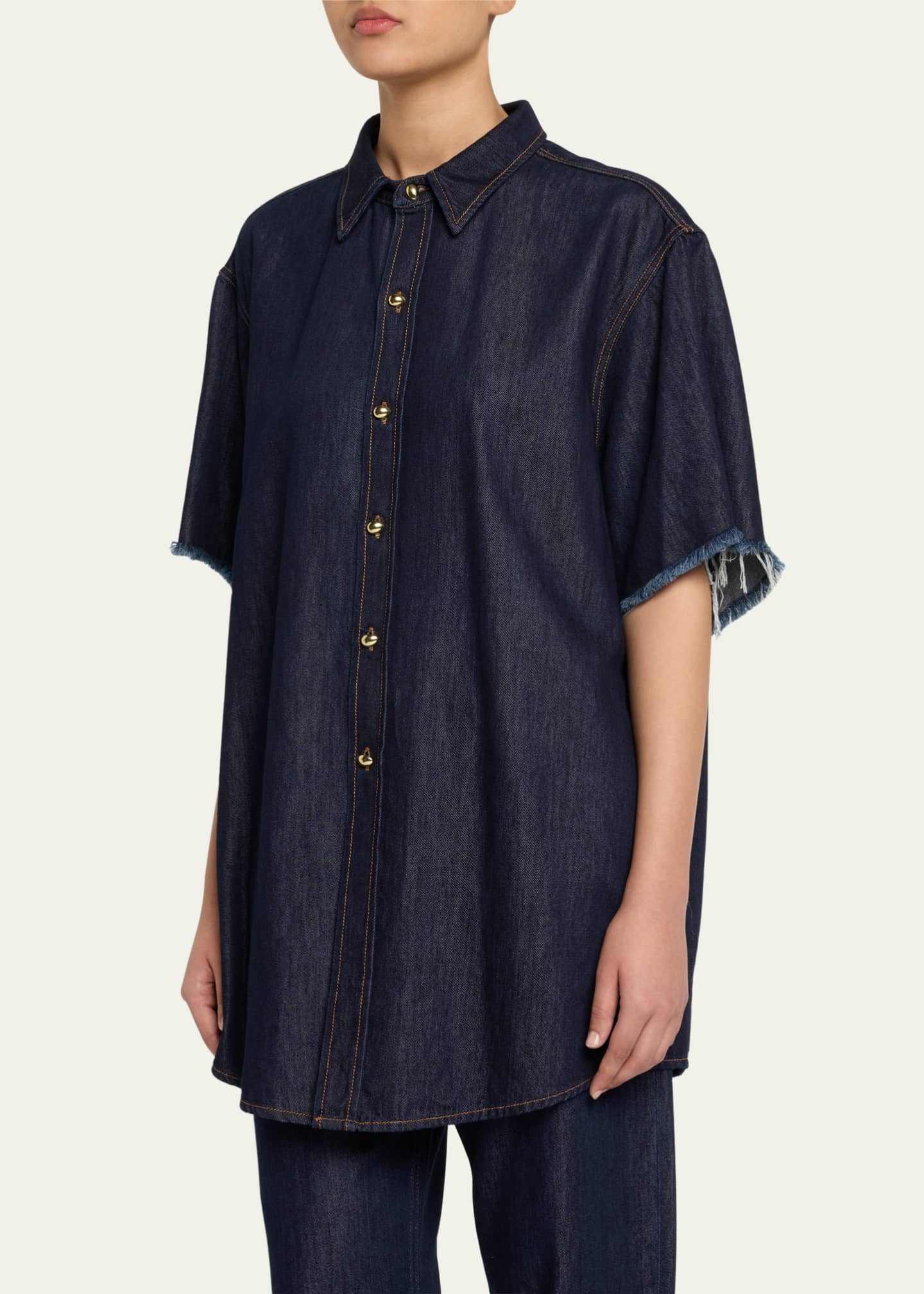 DARKPARK Tina Short-Sleeve Shirt Image 4 of 5