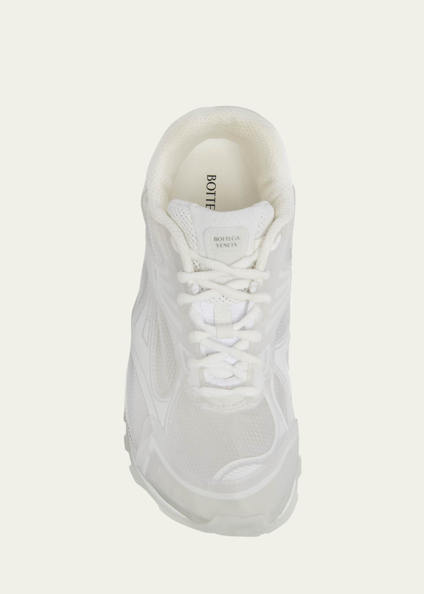 Bottega Veneta Orbit Transparent Runner Sneakers Image 6 of 6
