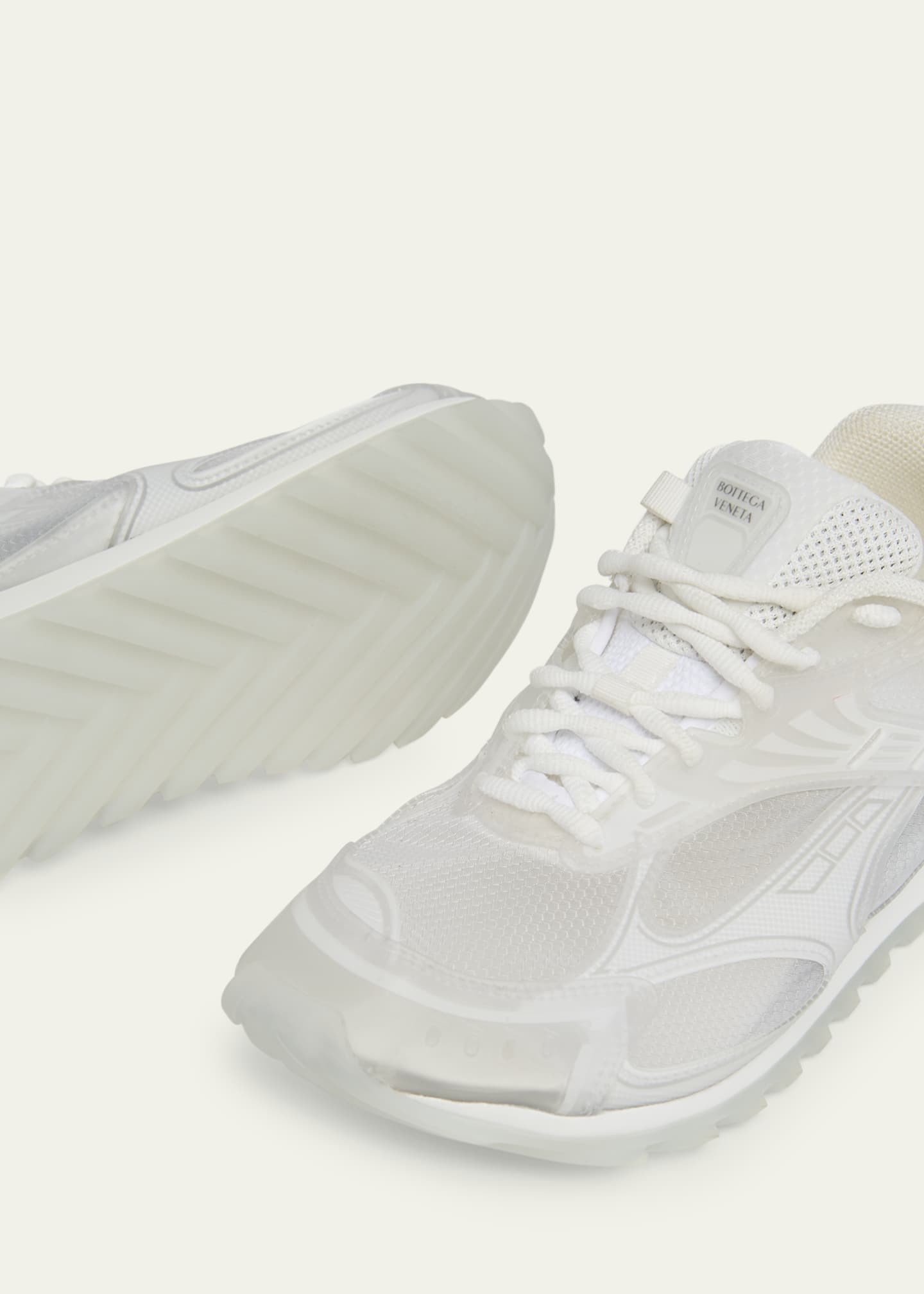 Bottega Veneta Orbit Transparent Runner Sneakers Image 5 of 6