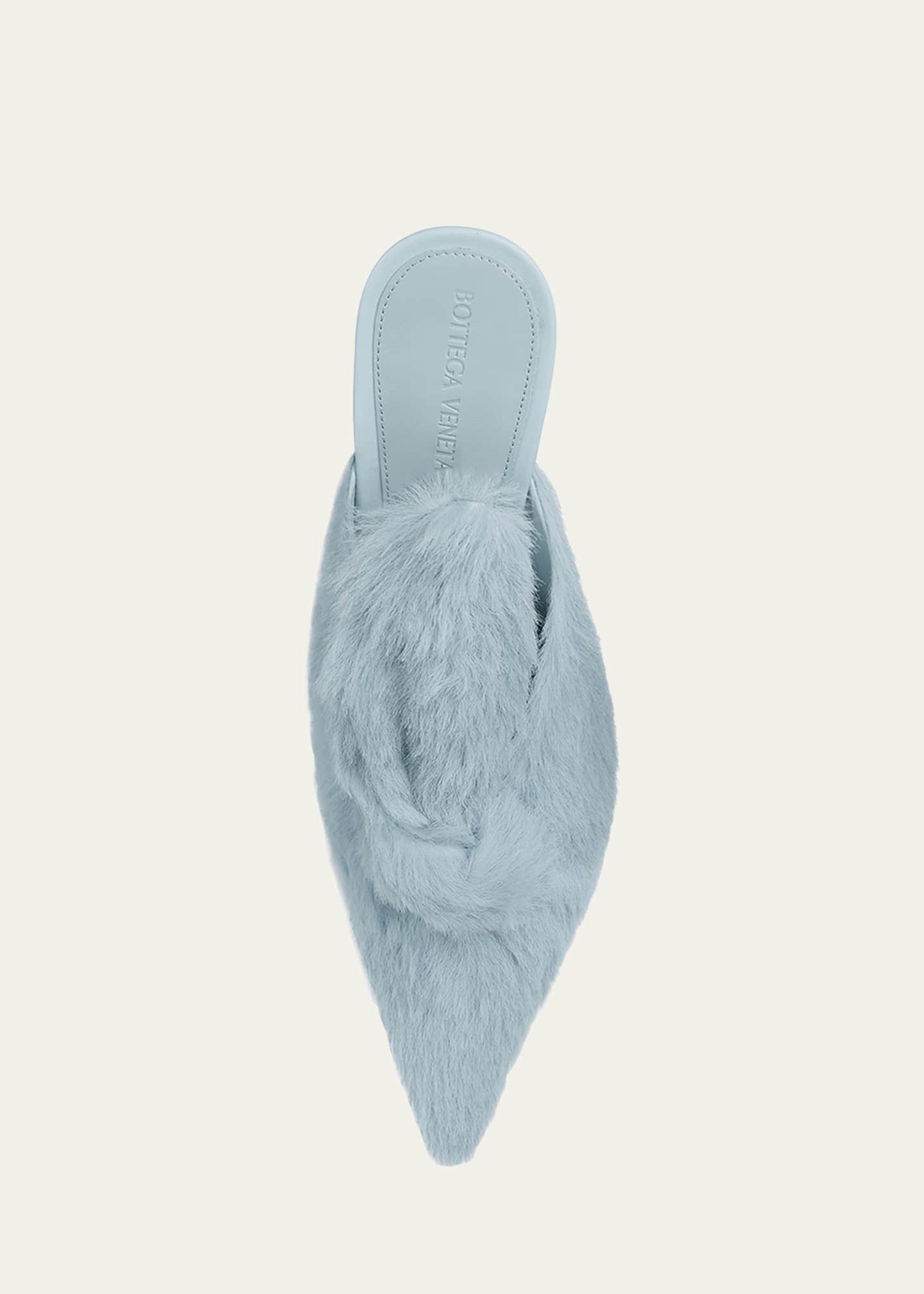 Bottega Veneta Tennis Calf Rubber Sole Sneaker in Optic