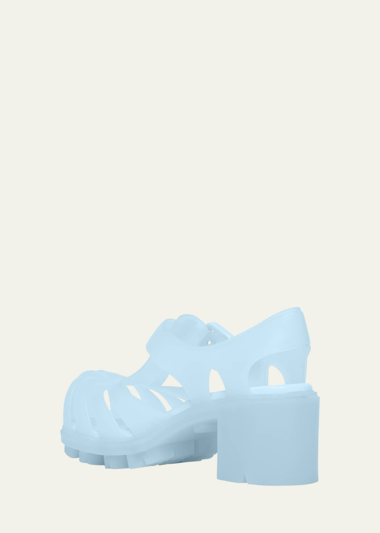 Bottega Veneta Medusa Jelly Fisherman Sandals Image 4 of 6