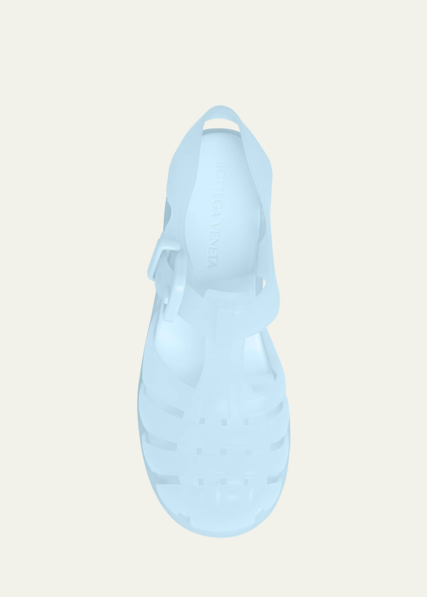 Bottega Veneta Medusa Jelly Fisherman Sandals Image 6 of 6