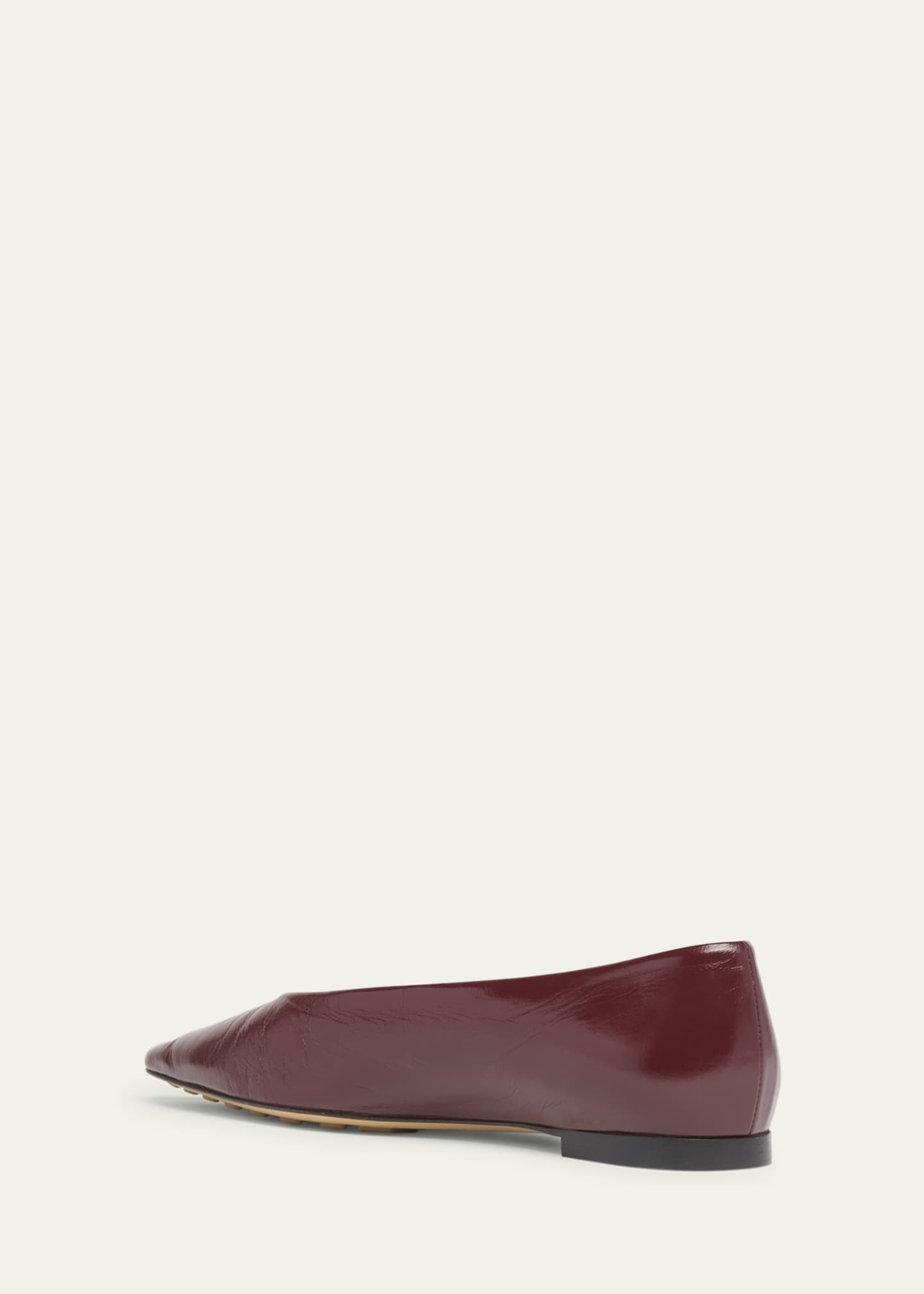 Bottega Veneta Sofia Pointed Leather Ballet Flats Image 4 of 6