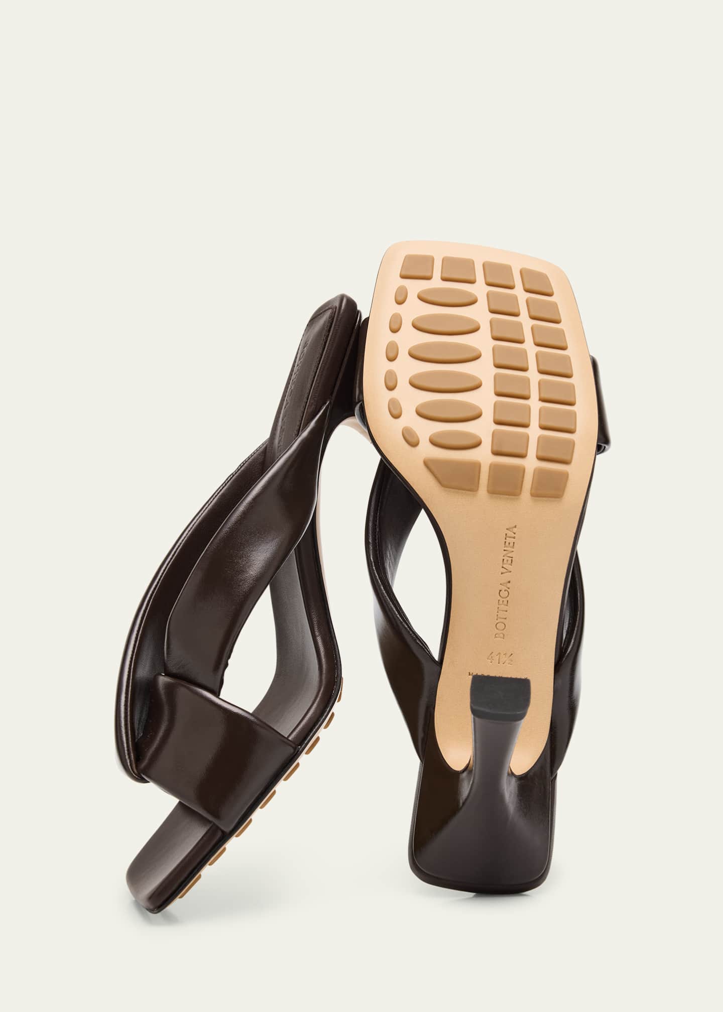 Bottega Veneta Criss Cross Padded Leather Slide Sandals - Bergdorf