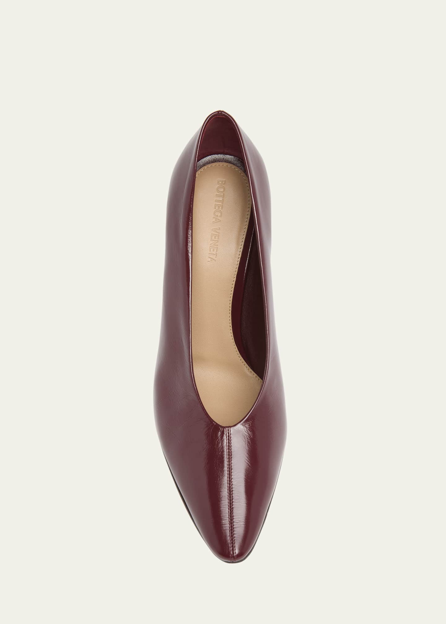 Bottega Veneta Leather Stiletto Sporty Pumps Image 6 of 6