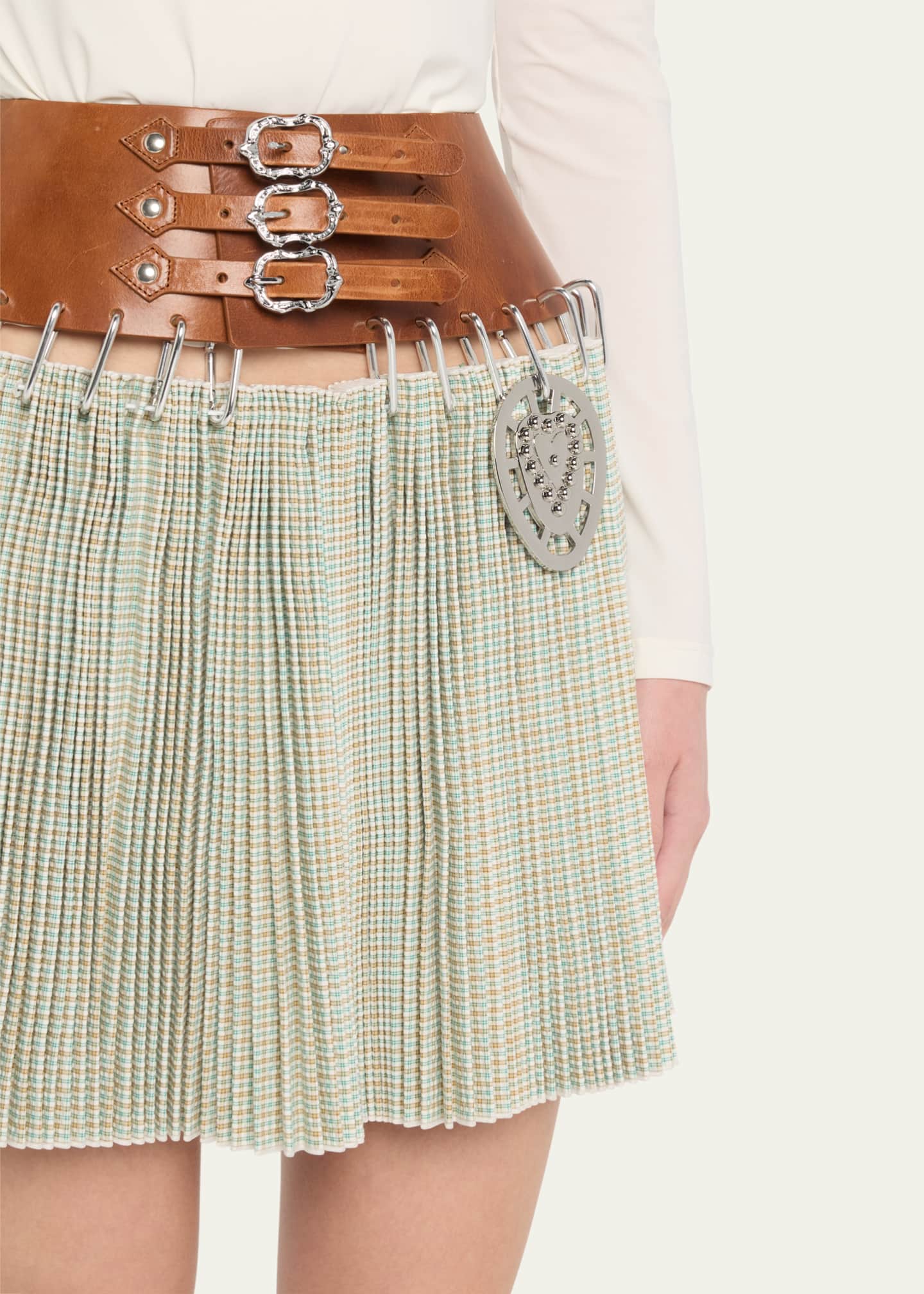 Chopova Lowena Sonny Mini Carabiner Skirt Image 5 of 5