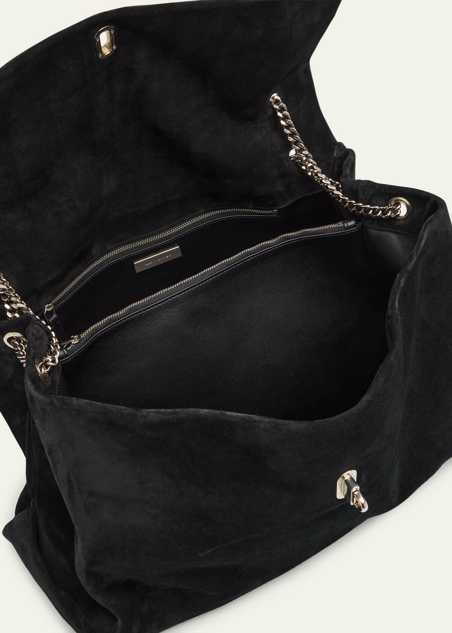 Marc Jacobs Runway Large Suede Chain Shoulder Bag Image 4 of 6