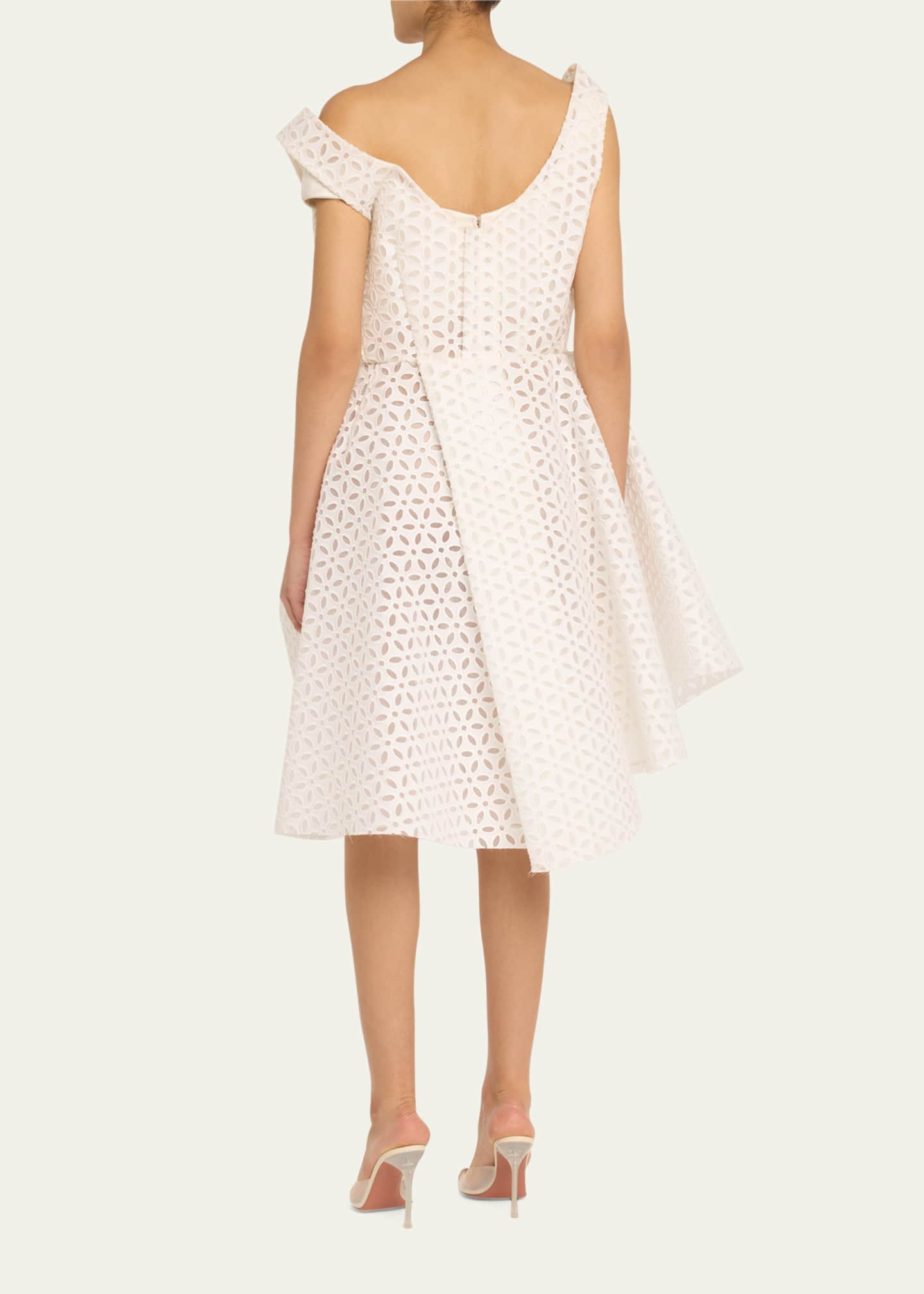 Marc Jacobs Runway Eyelet Structured Dress Image 3 of 5