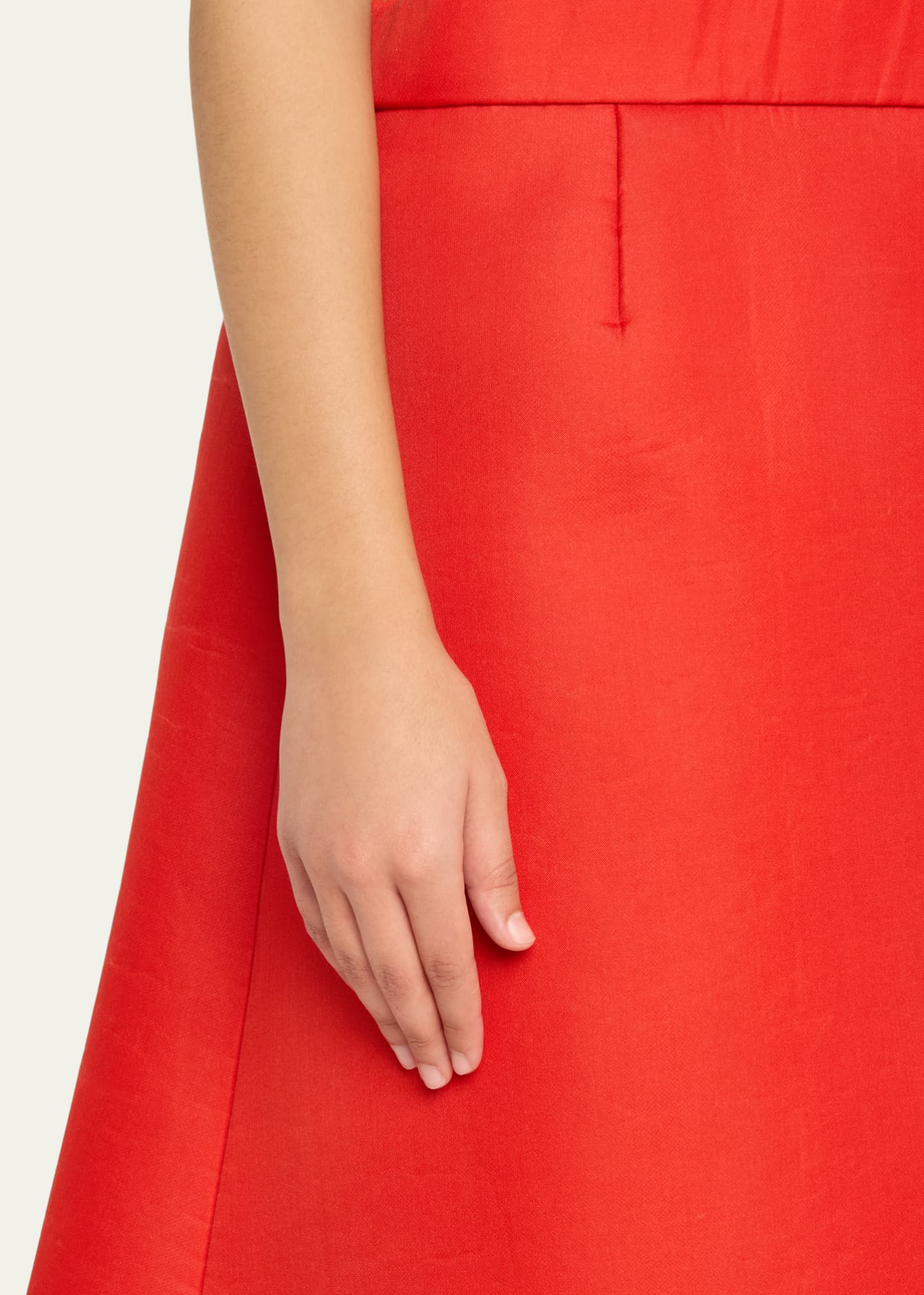Marc Jacobs Runway Aline Silk-Blend Skirt Image 5 of 5
