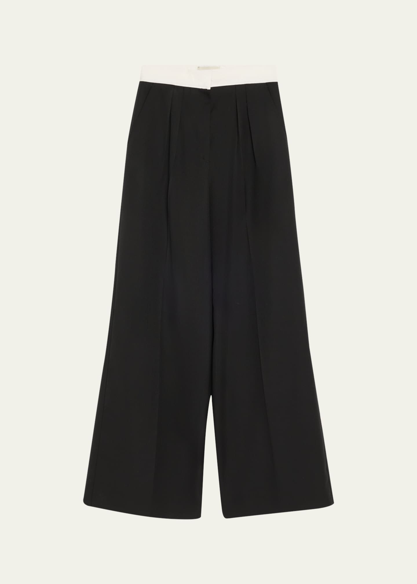 Officine Generale Elia Italian Wool Pants Image 1 of 5