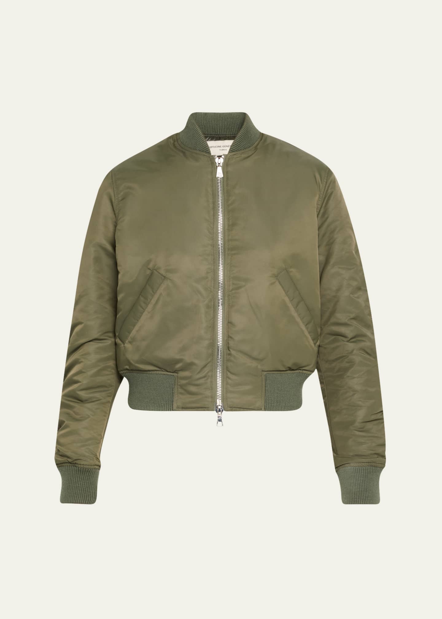 Officine Generale Nanni Nylon Bomber Jacket Image 1 of 5