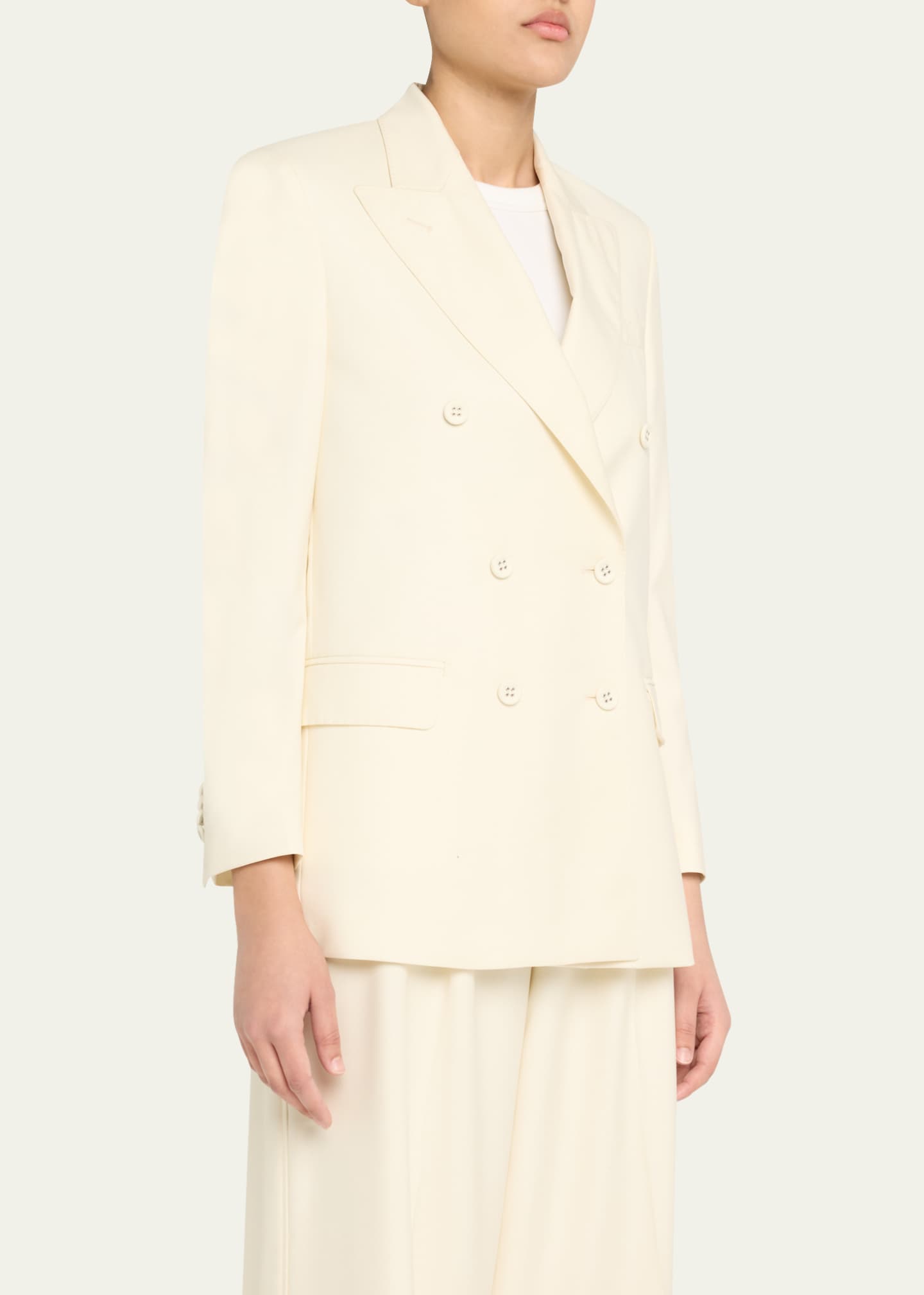 Officine Generale Sandra Double-Breasted Jacket Image 4 of 5