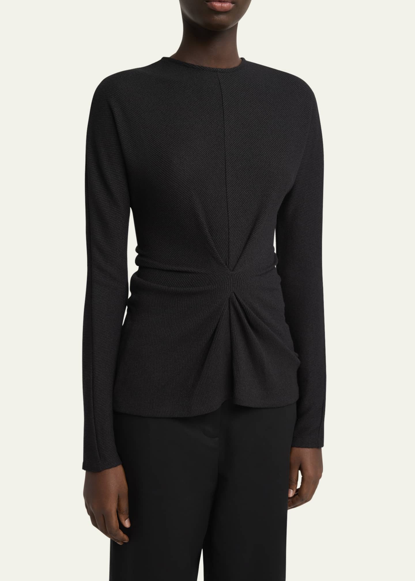 Proenza Schouler White Label Heather Twisted Rib Top Image 4 of 5